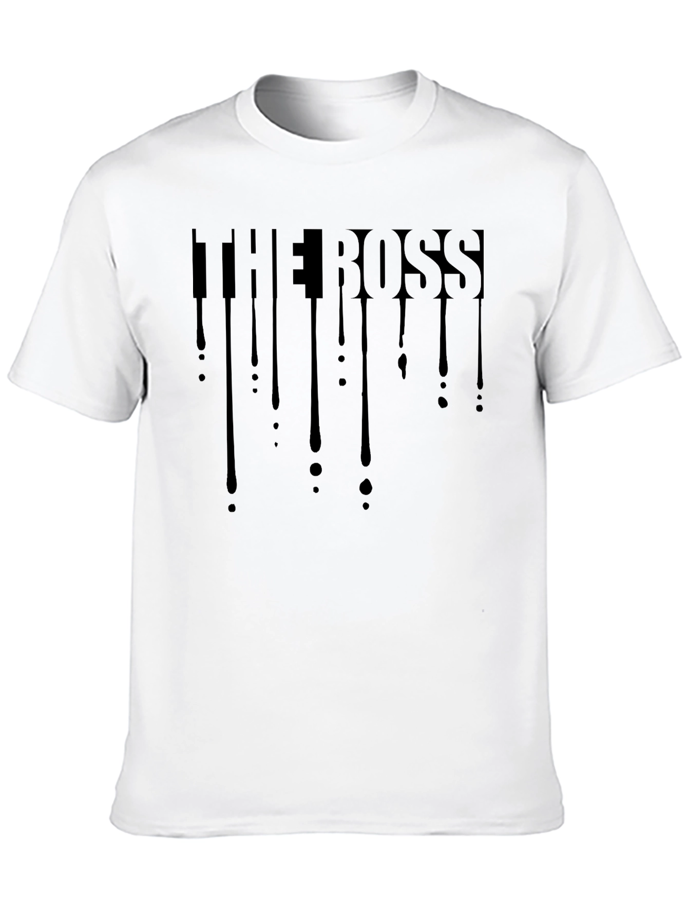 The Boss Black Graphic Tee - Mens