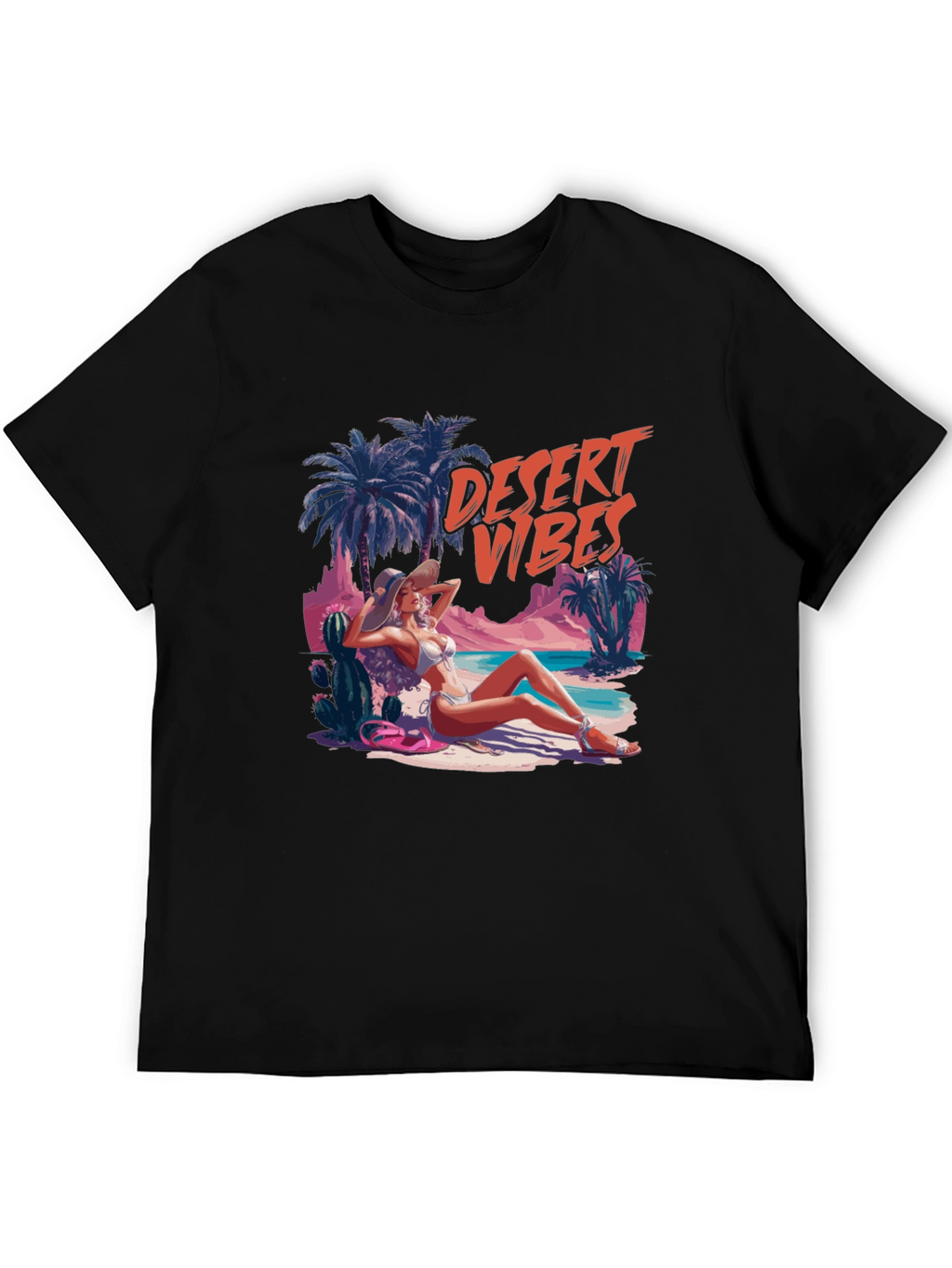 Desert Vibes Graphic T-Shirt