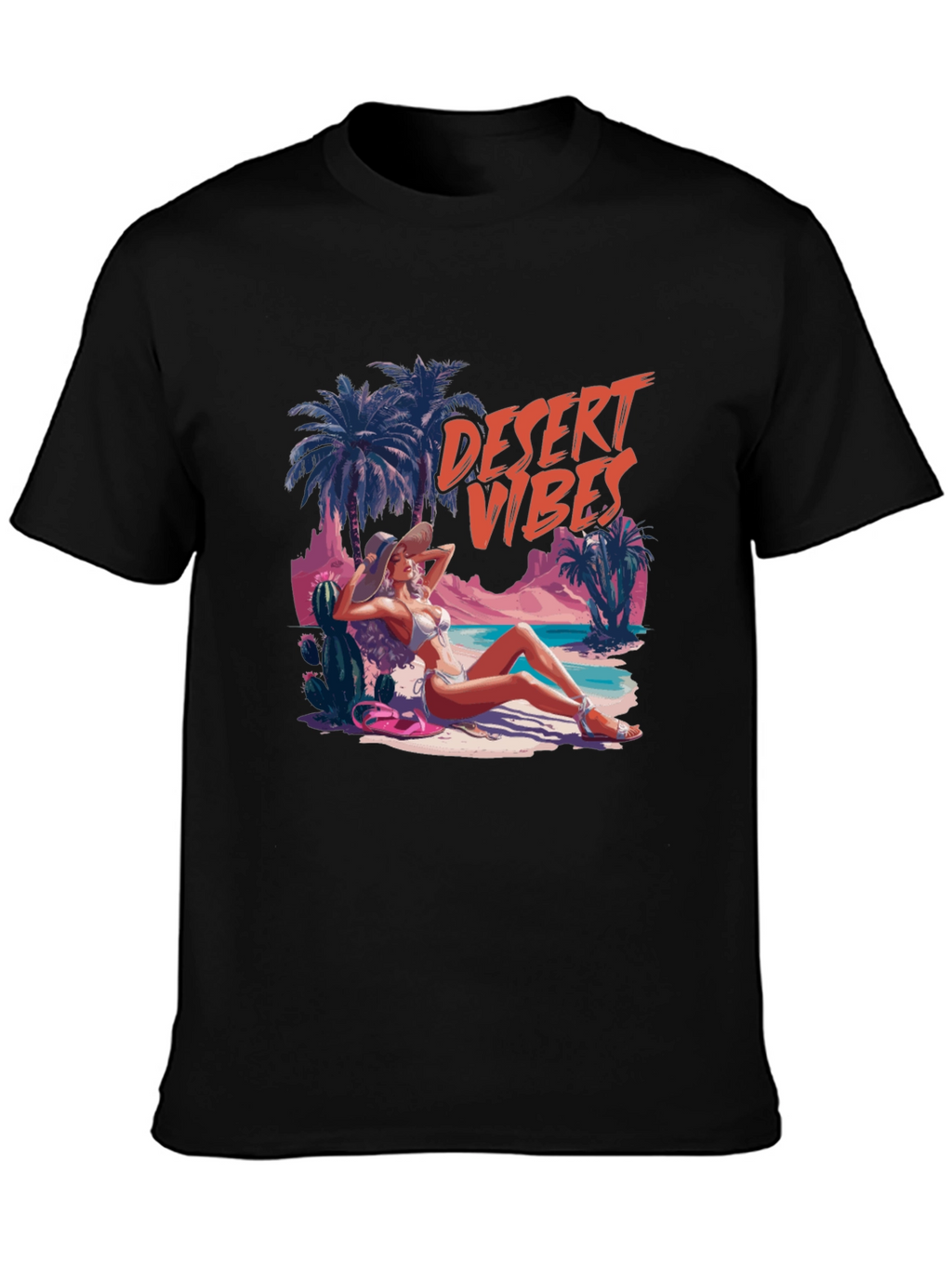 Desert Vibes Graphic T-Shirt