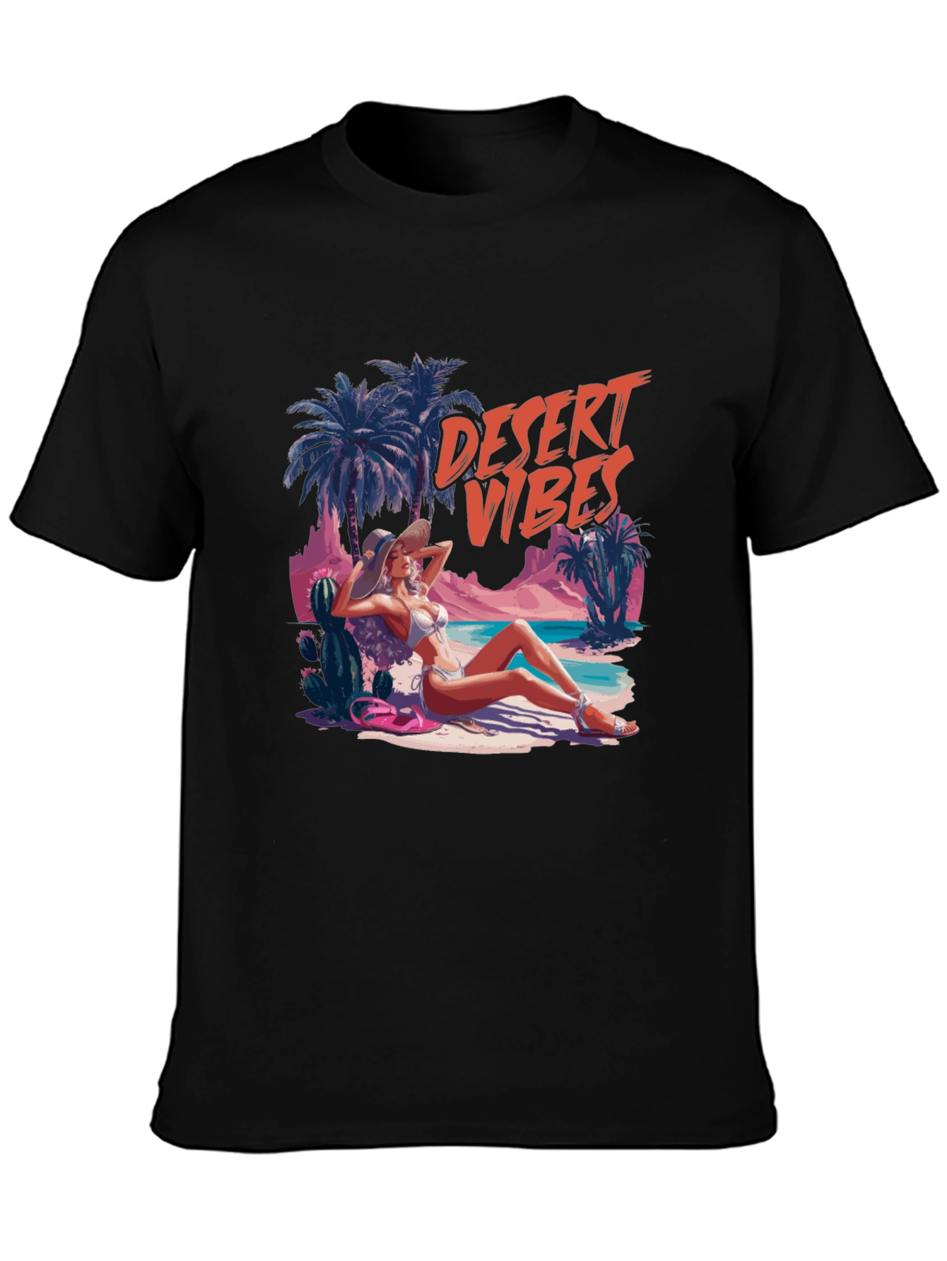 Desert Vibes Graphic T-Shirt