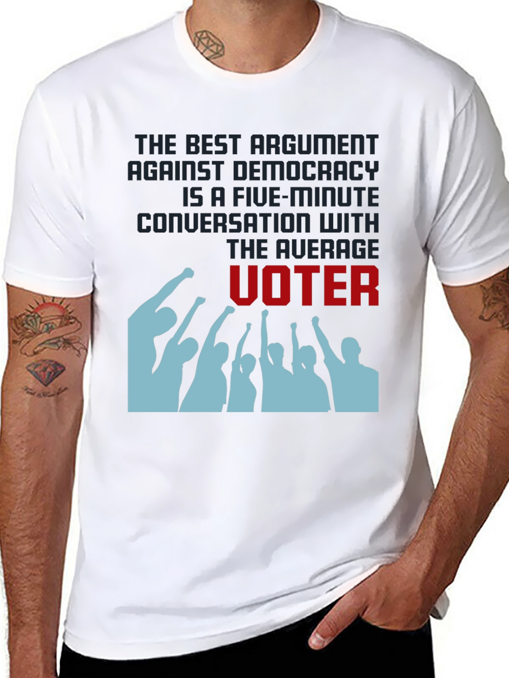 Democracy Debate Graphic T-Shirt