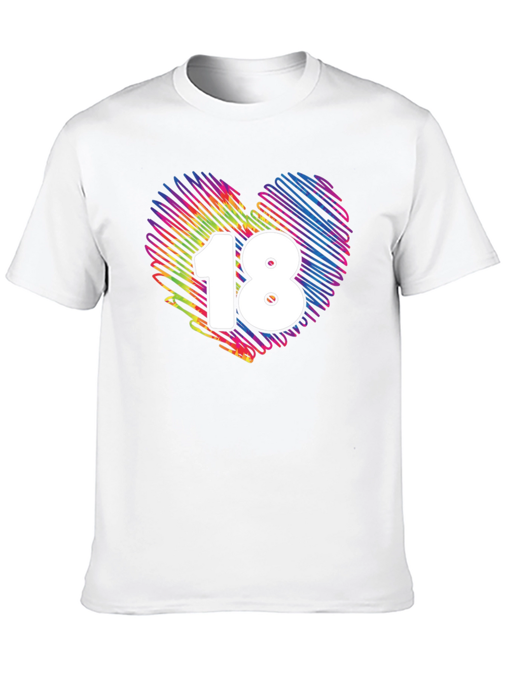 18th Birthday Heart T-Shirt