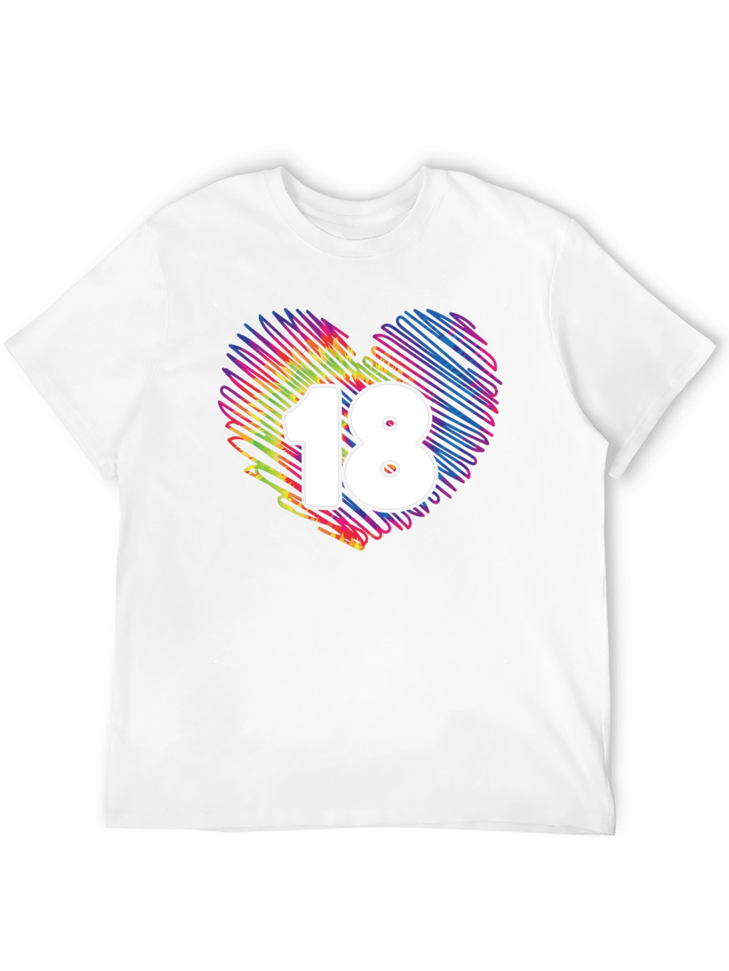 18th Birthday Heart T-Shirt