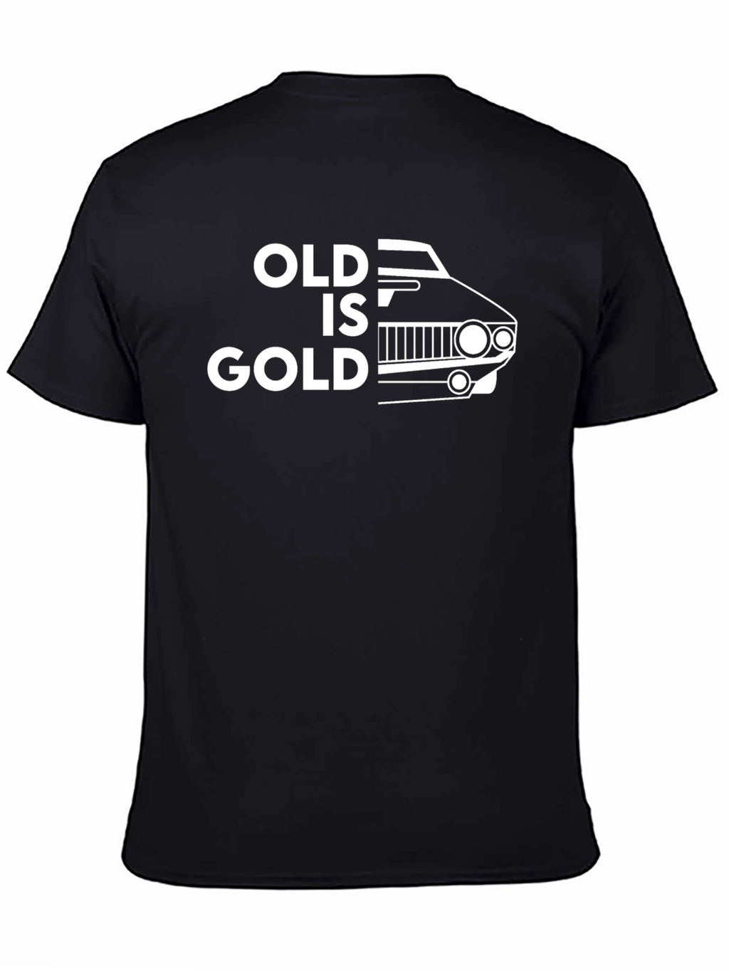 Old Is Gold Classic Car T-Shirt