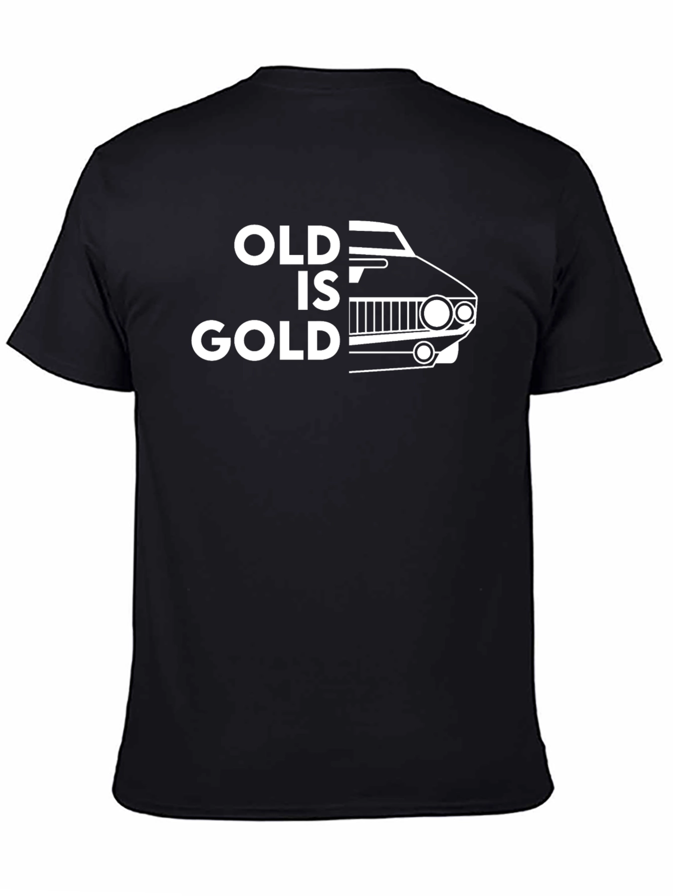 Old Is Gold Classic Car T-Shirt