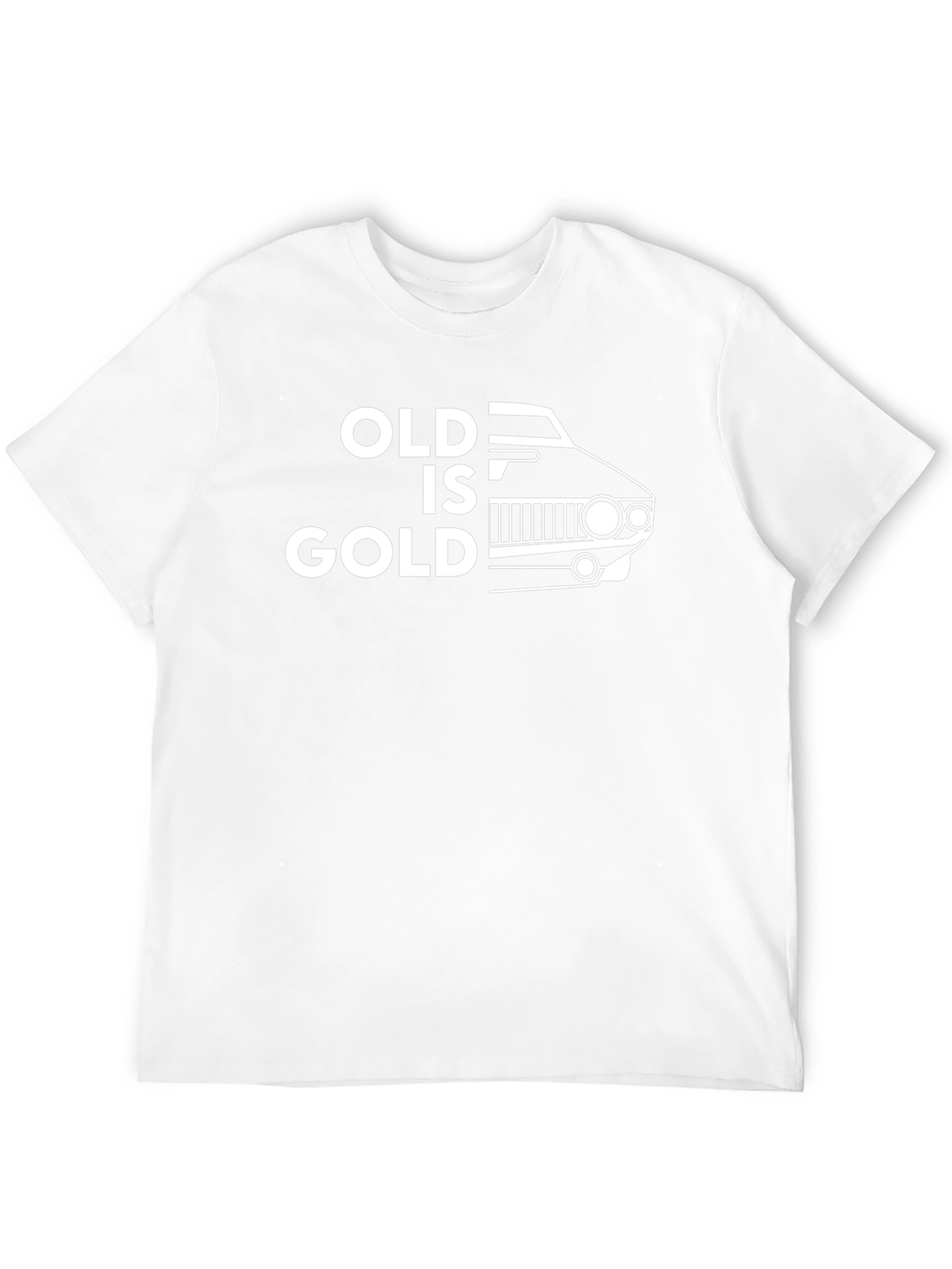 Old Is Gold Classic Car T-Shirt