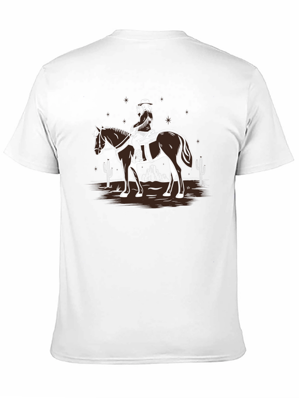 Cowboy on Horse T-Shirt