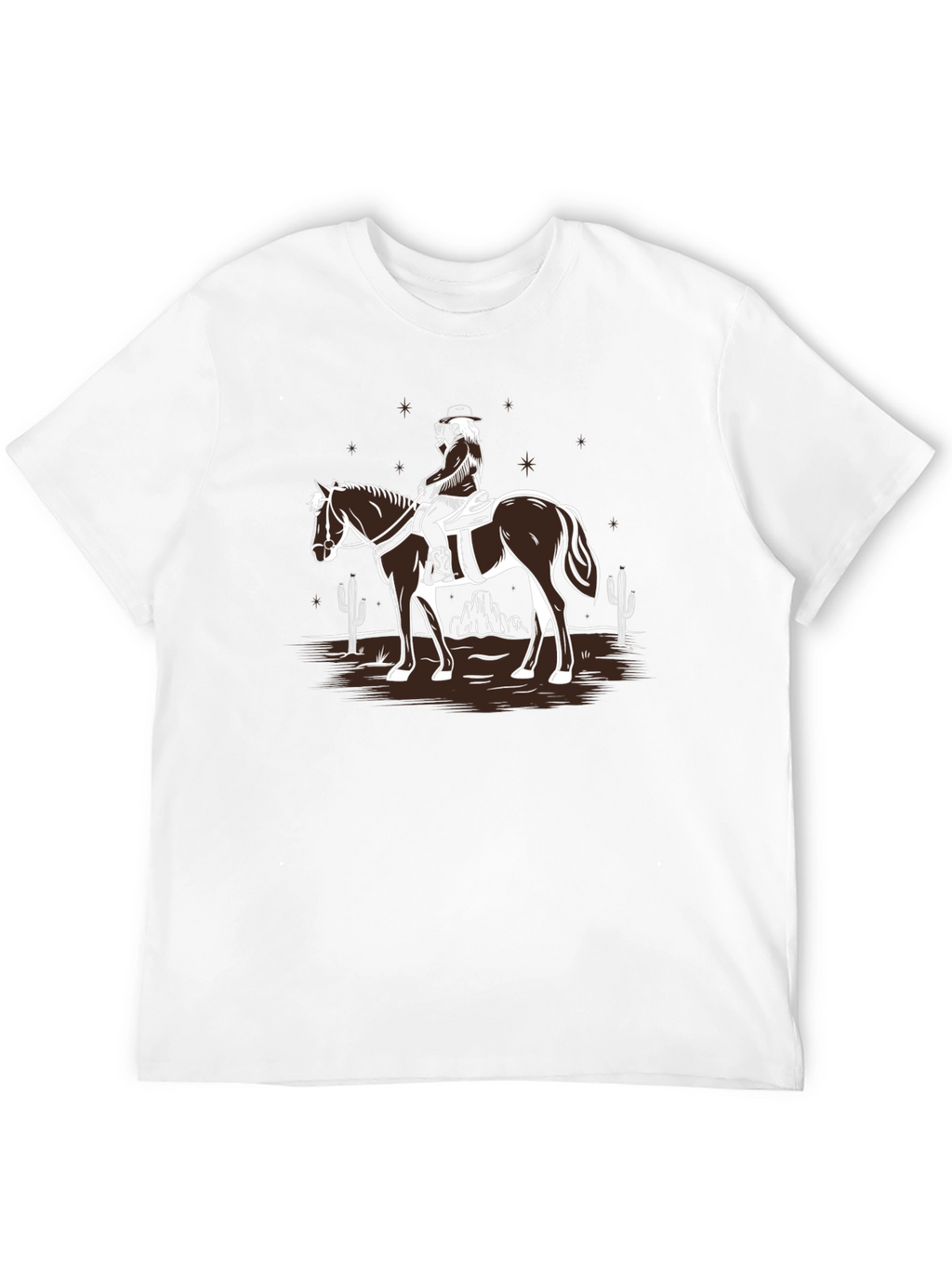 Cowboy on Horse T-Shirt