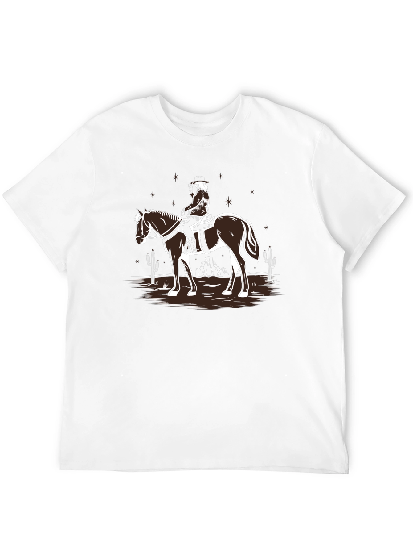 Cowboy on Horse T-Shirt