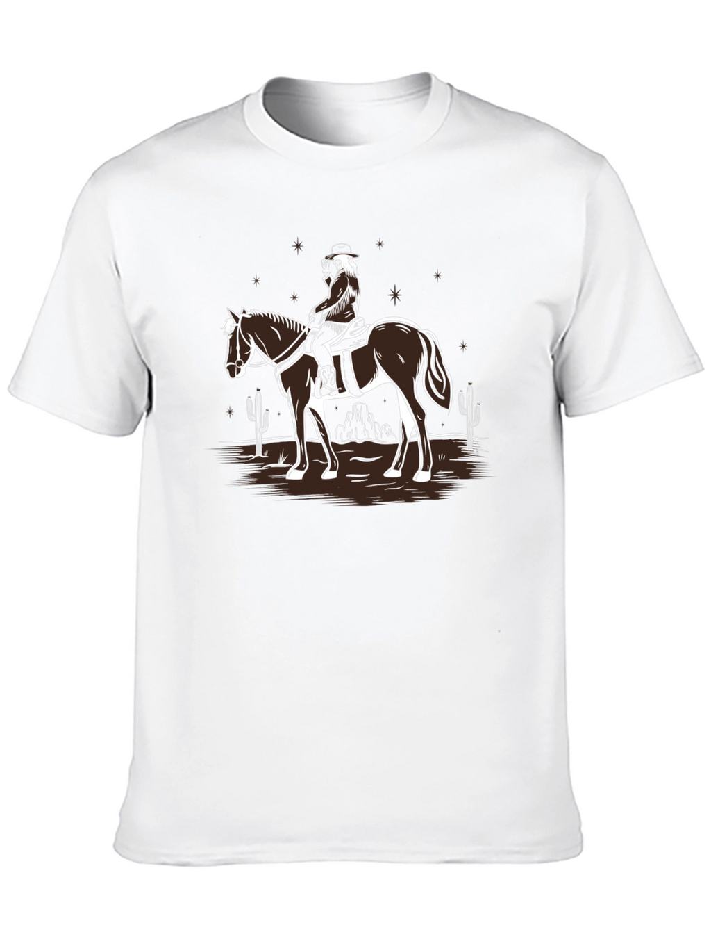 Cowboy on Horse T-Shirt