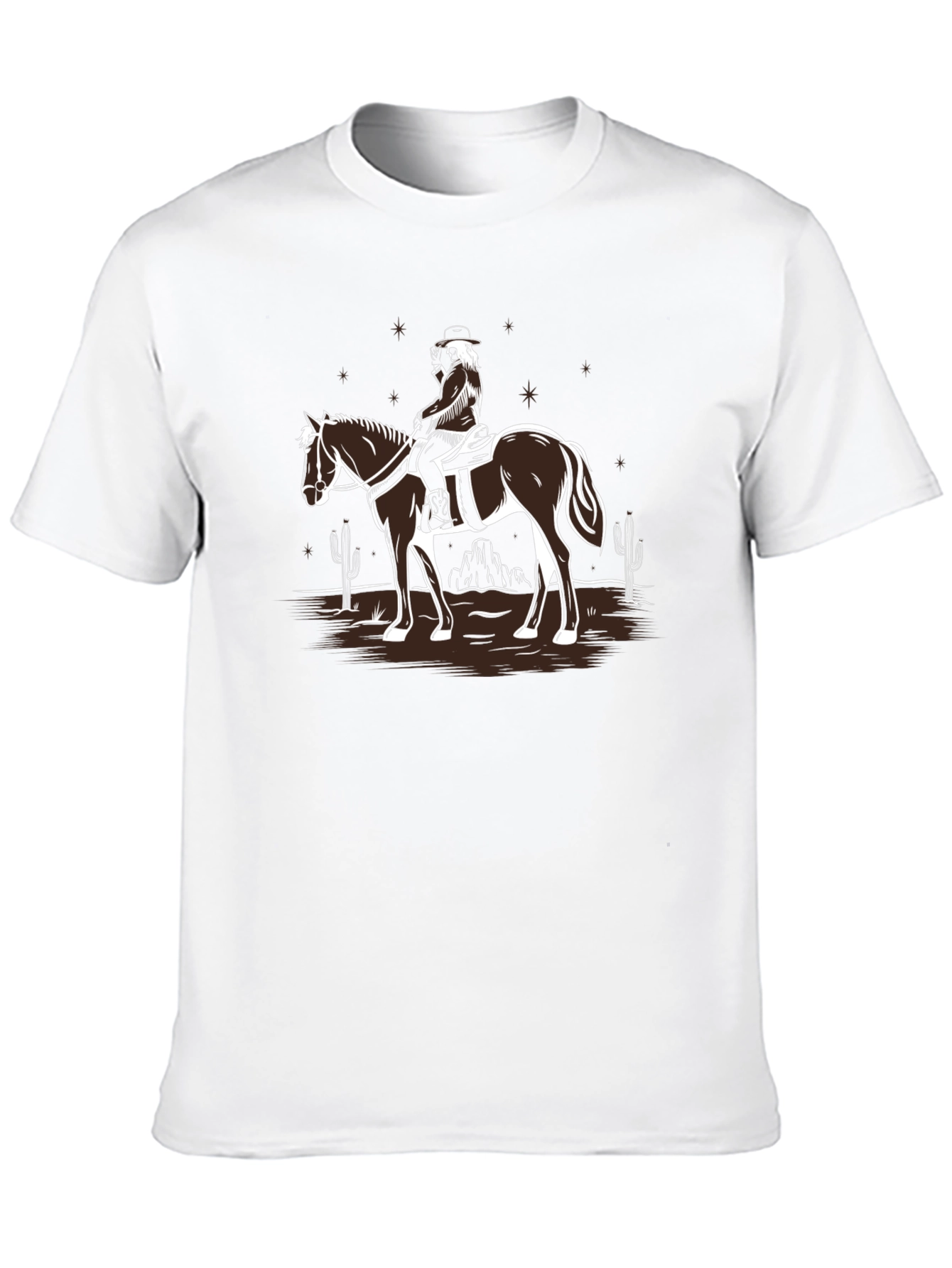 Cowboy on Horse T-Shirt