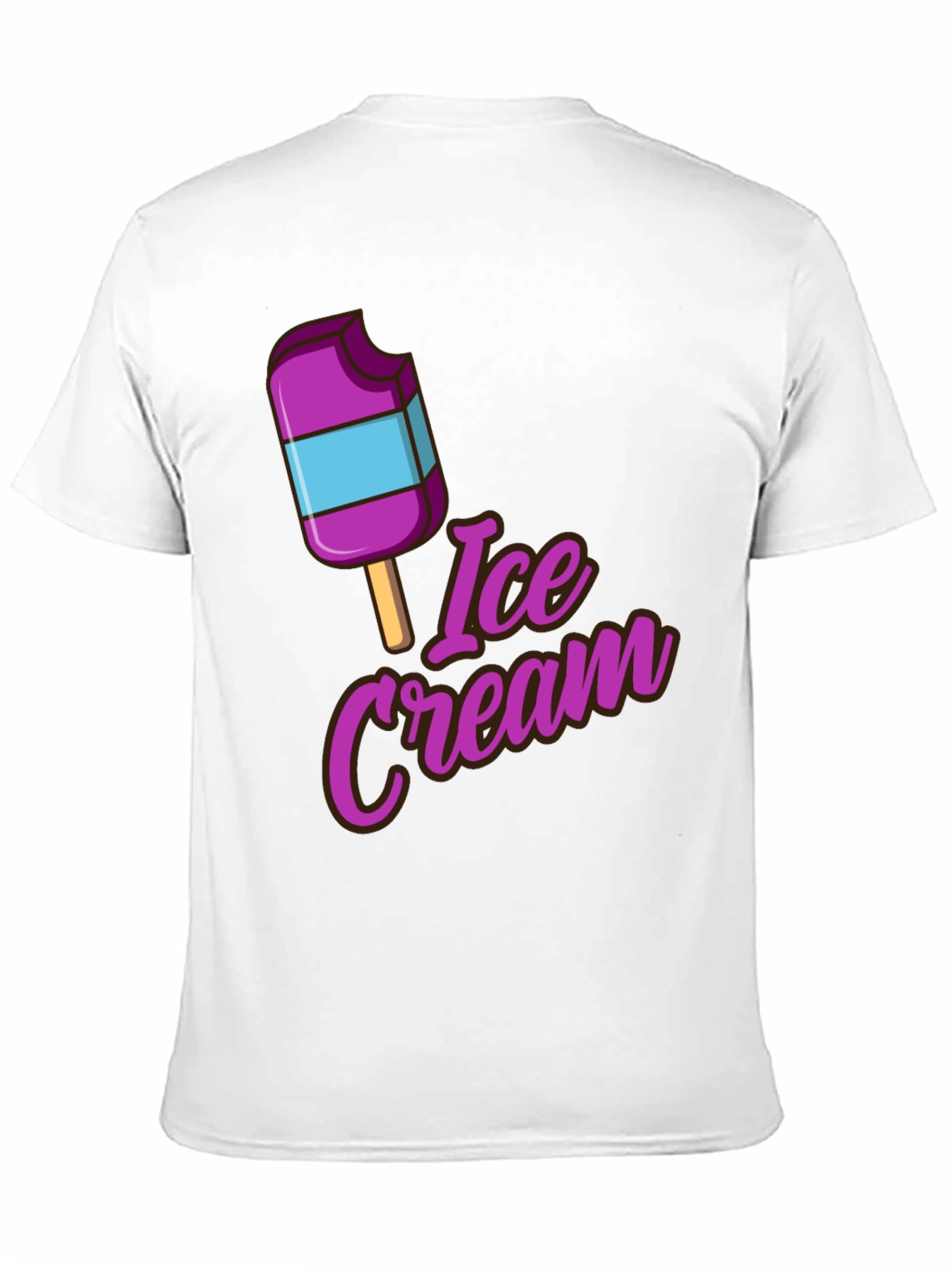 Ice Cream Graphic T-Shirt - Trendy Summer Tee