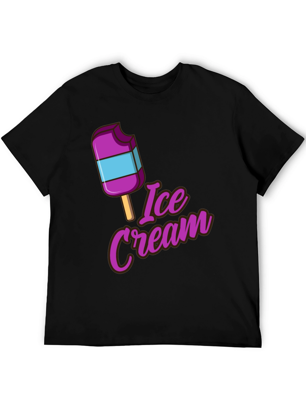 Ice Cream Graphic T-Shirt - Trendy Summer Tee