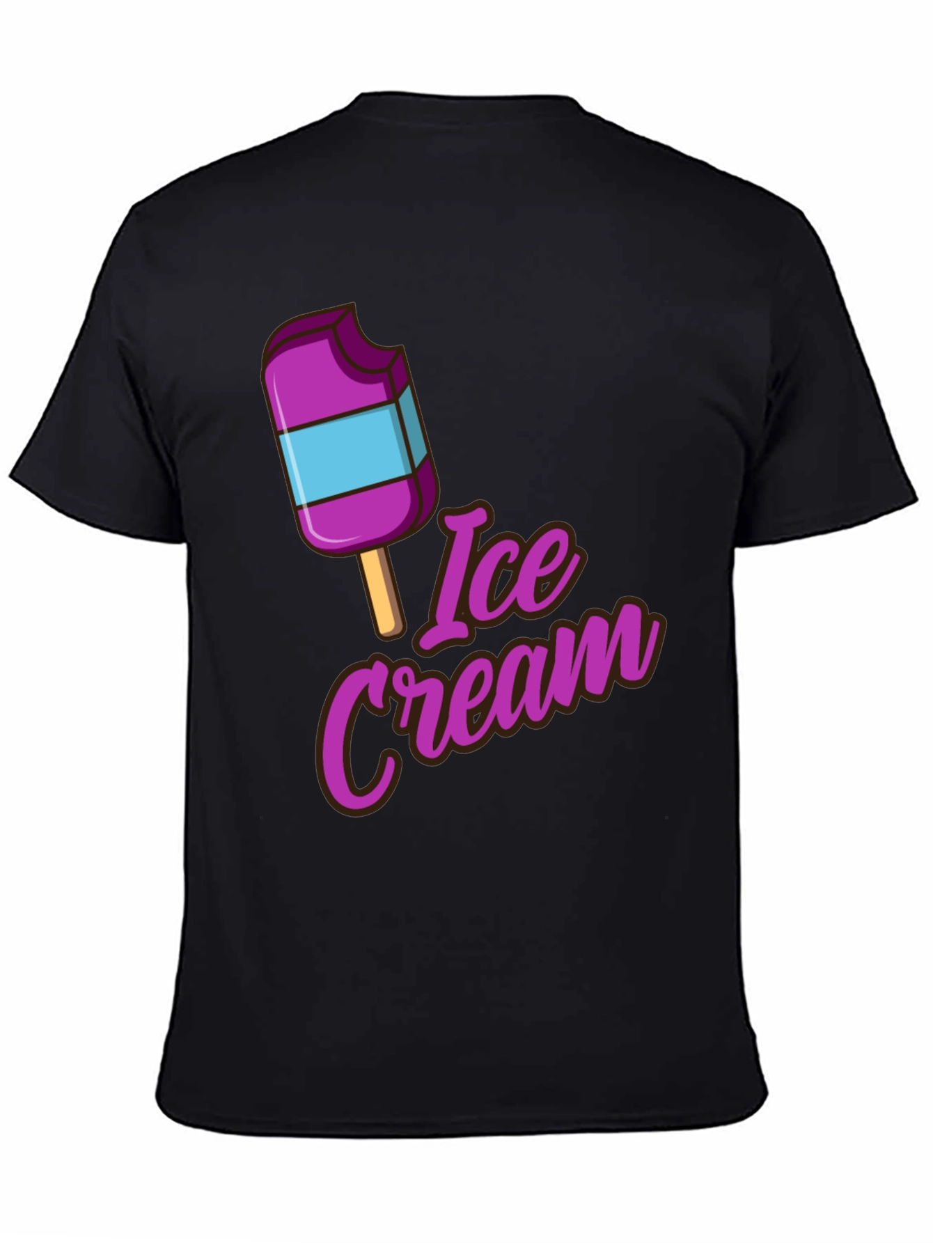Ice Cream Graphic T-Shirt - Trendy Summer Tee