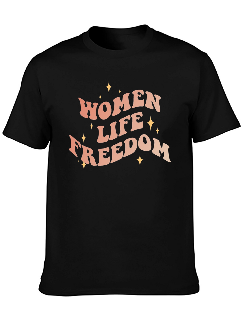 Women Life Freedom Graphic Tee