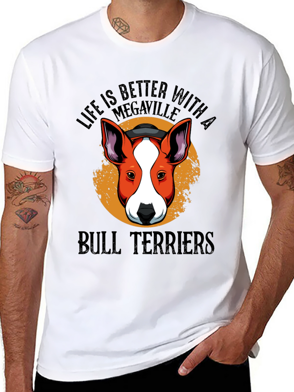 Megaville Bull Terriers Graphic Tee