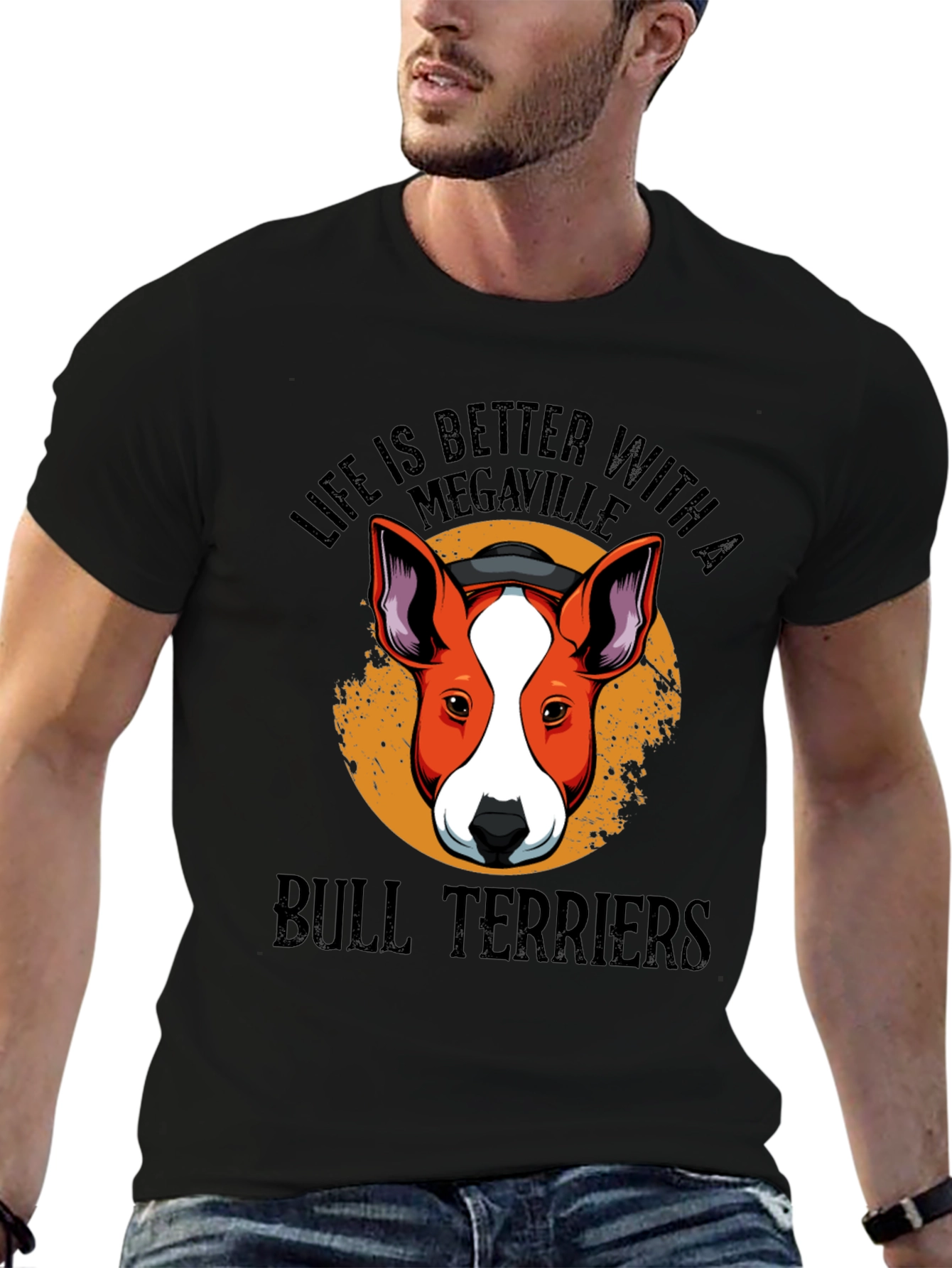 Megaville Bull Terriers Graphic Tee