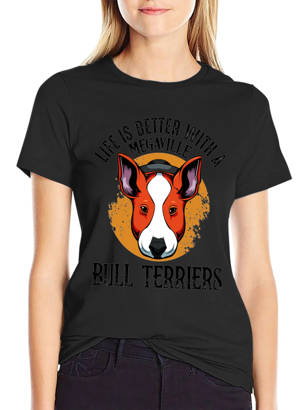 Megaville Bull Terriers Graphic Tee
