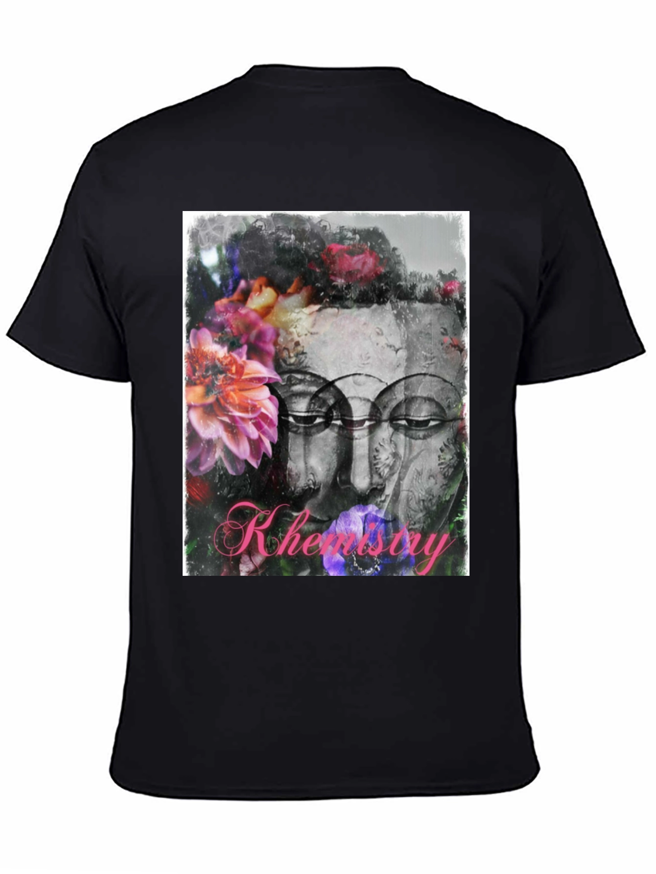 Floral Buddha T-Shirt - Zen Streetwear