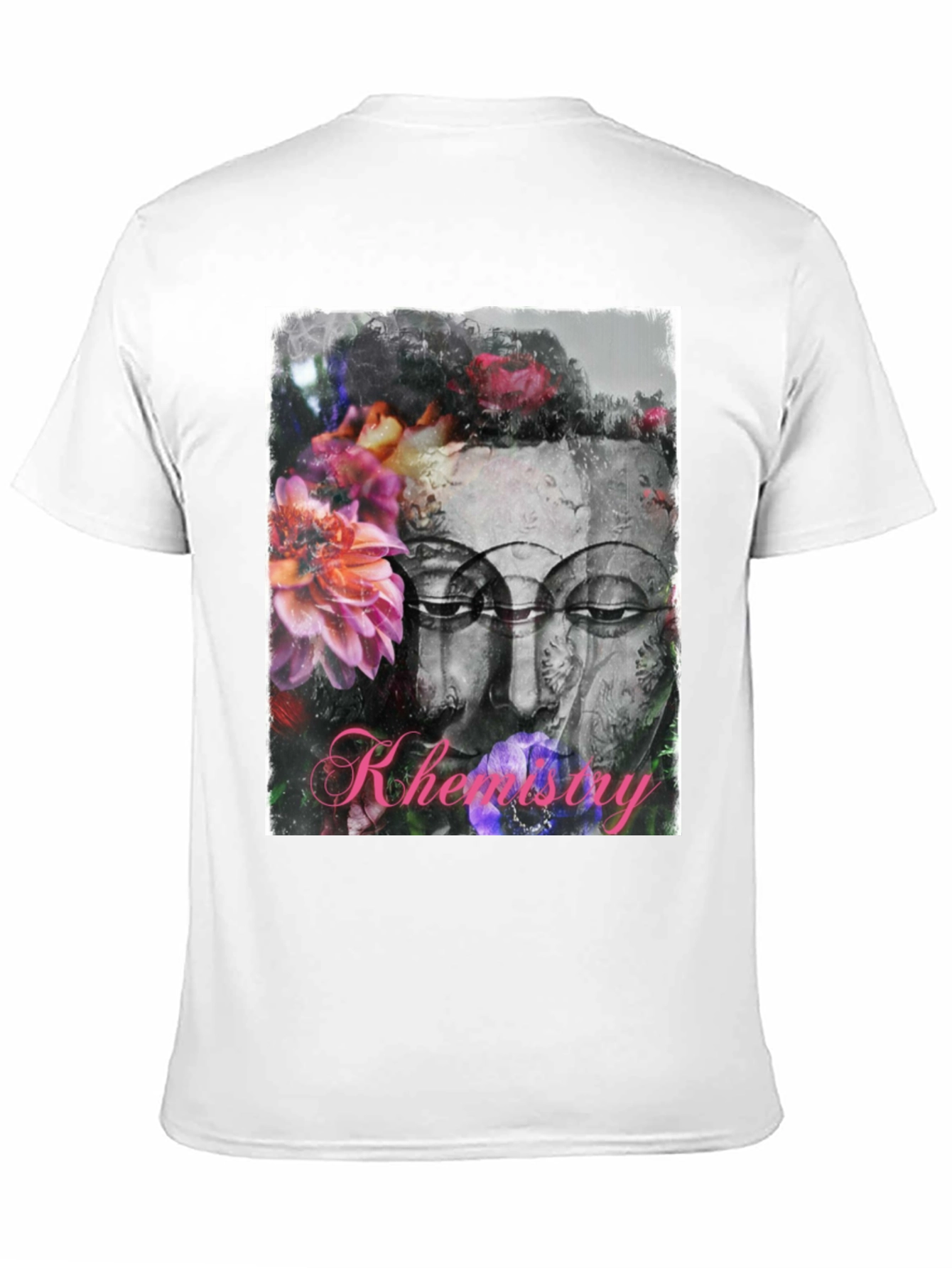 Floral Buddha T-Shirt - Zen Streetwear