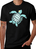 Volleygirl Turtle Volleyball T-Shirt