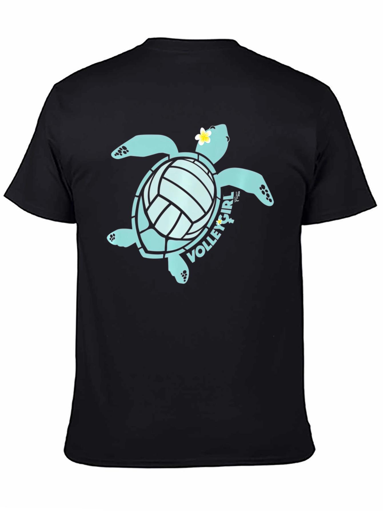 Volleygirl Turtle Volleyball T-Shirt