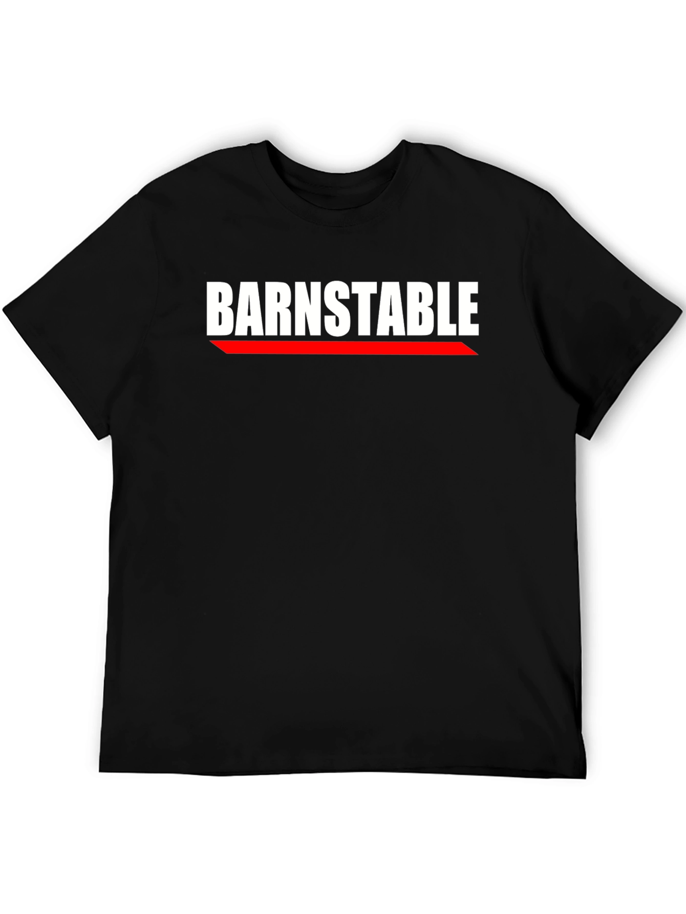 Barnstable Graphic T-Shirt - Black Cotton Blend