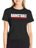 Barnstable Graphic T-Shirt - Black Cotton Blend