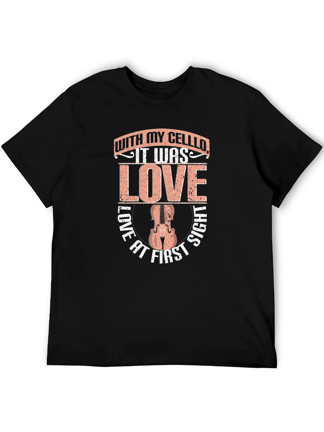 Cello Love at First Sight Graphic T-Shirt