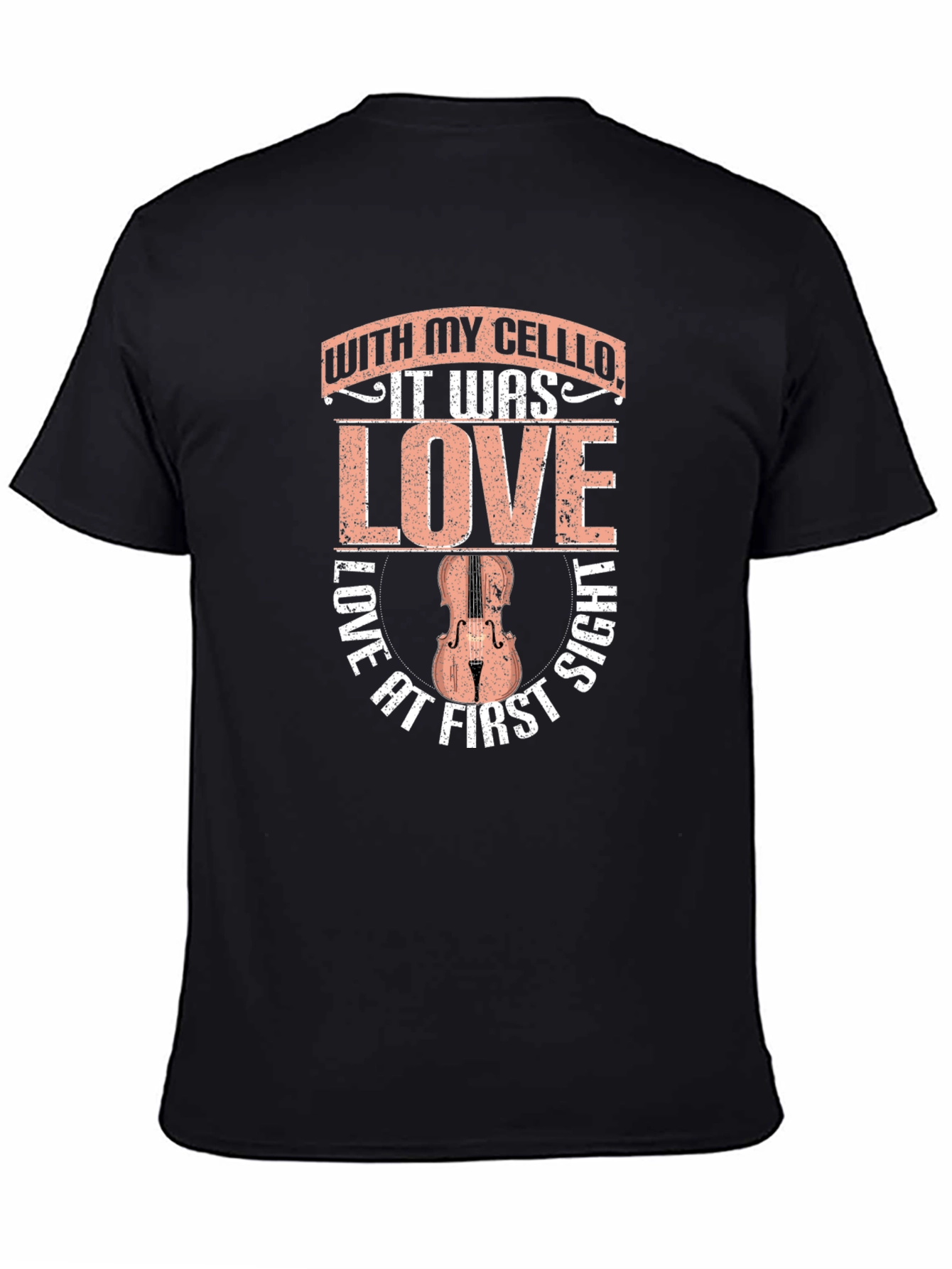 Cello Love at First Sight Graphic T-Shirt