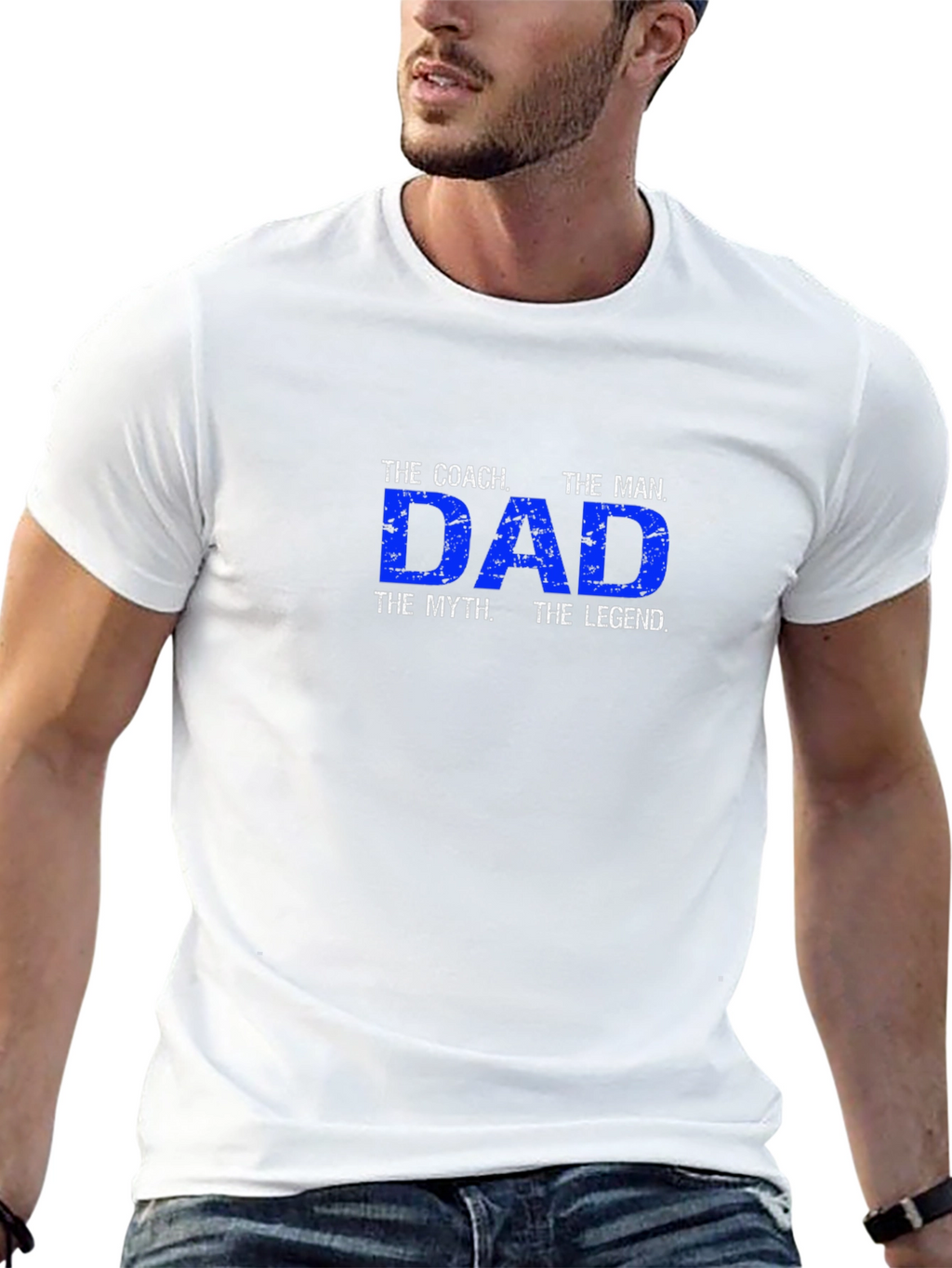 Dad The Coach The Man T-Shirt