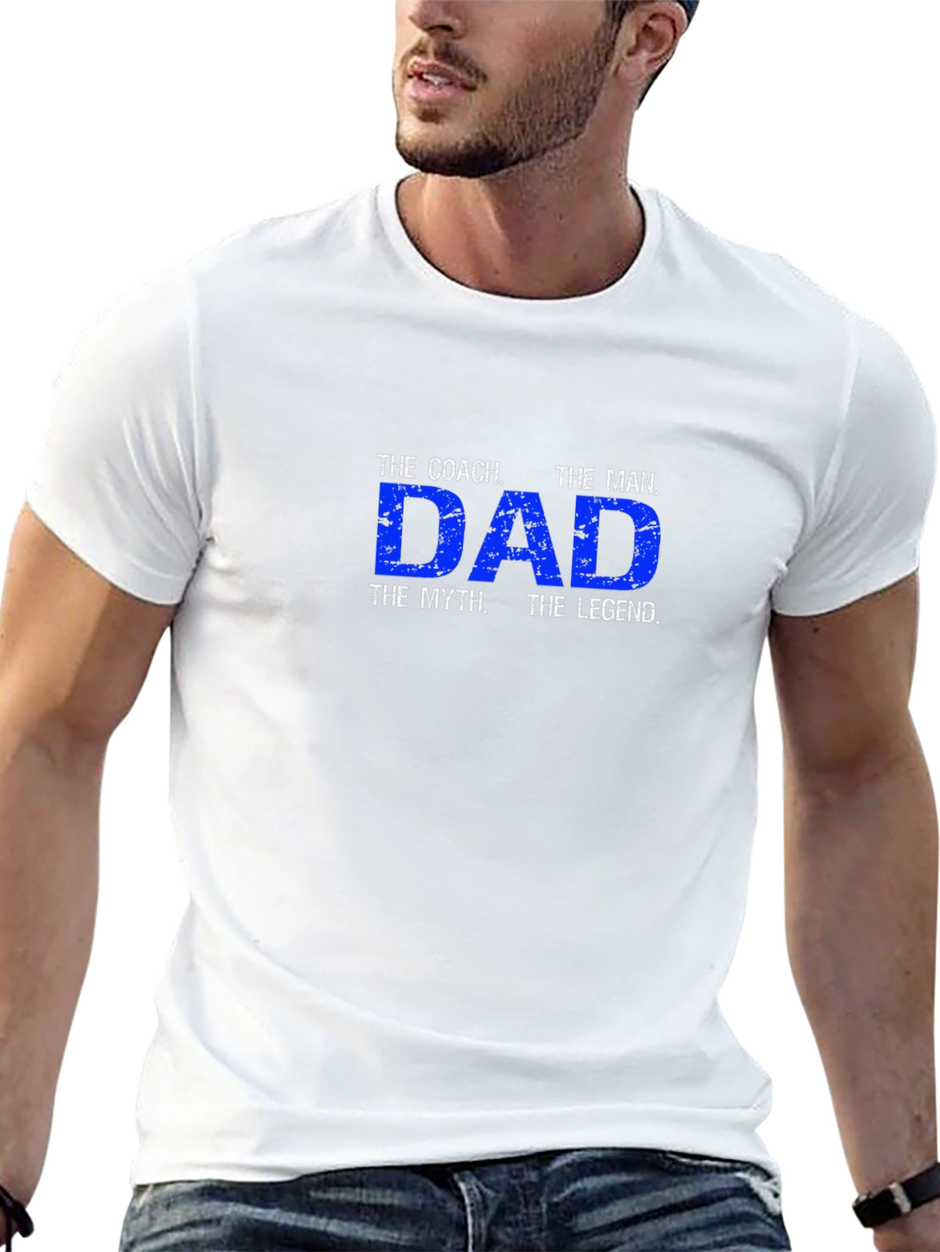 Dad The Coach The Man T-Shirt