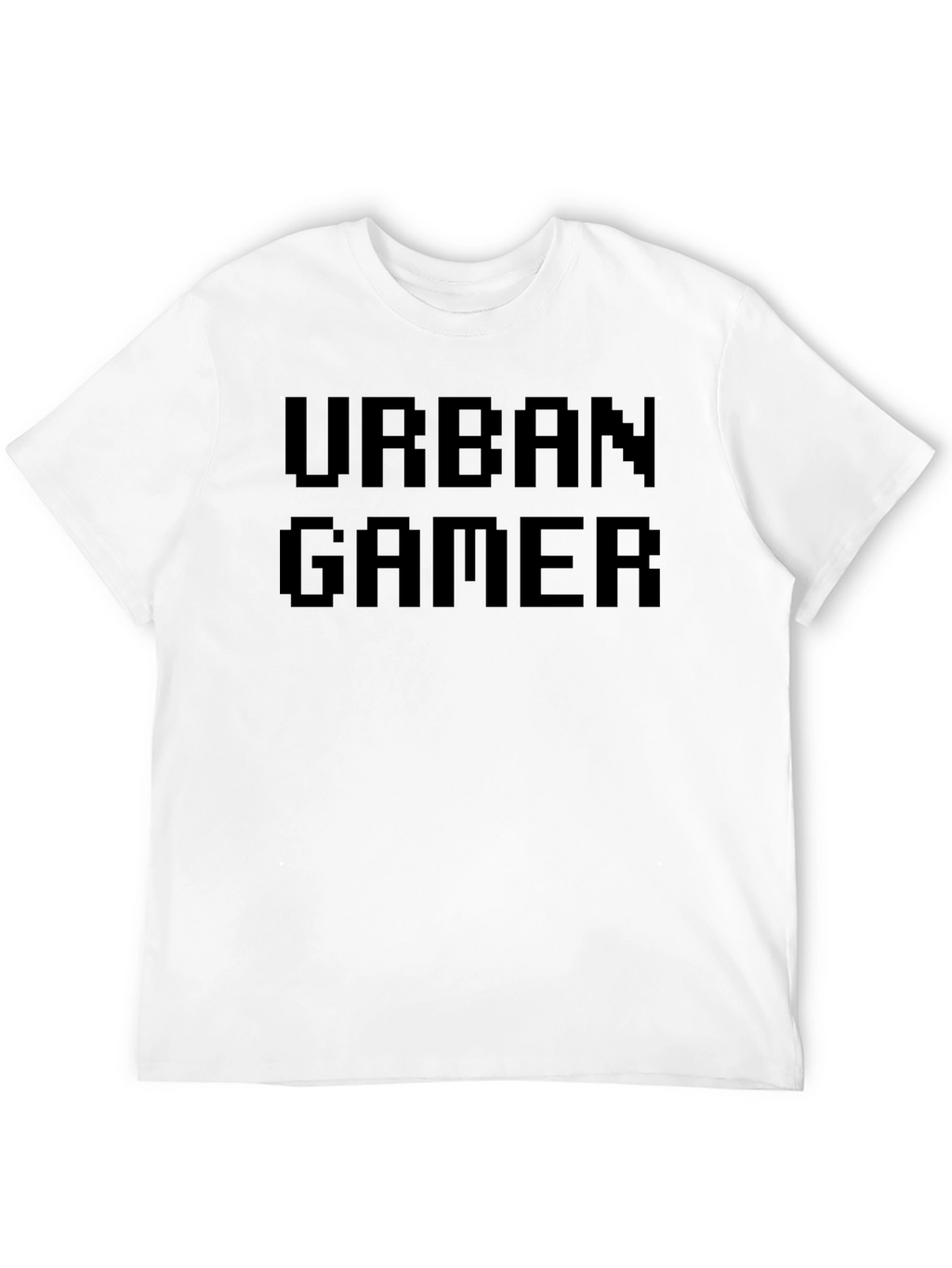 Urban Gamer Pixel Tee - Black Graphic Shirt
