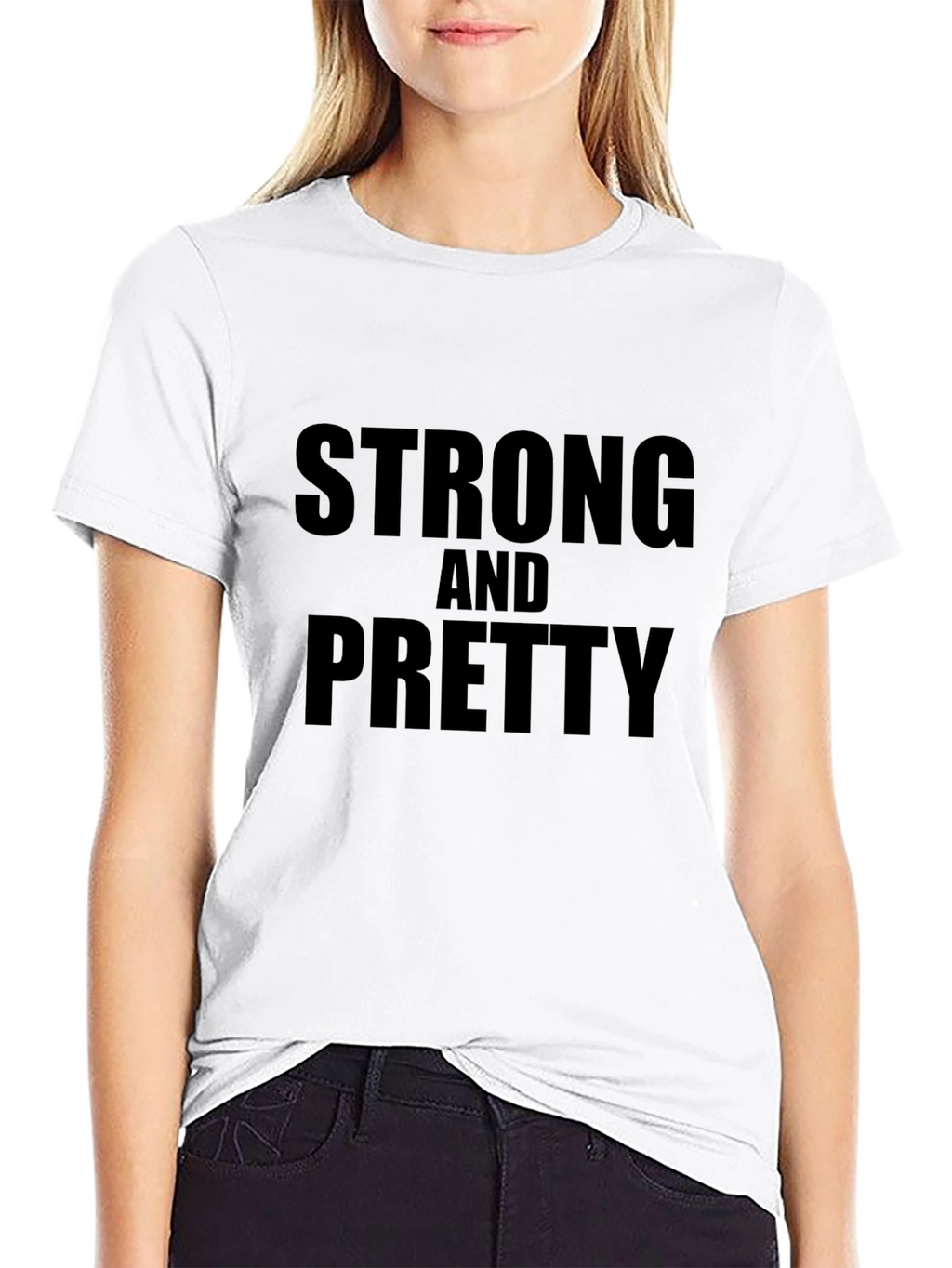 Strong and Pretty Graphic T-Shirt