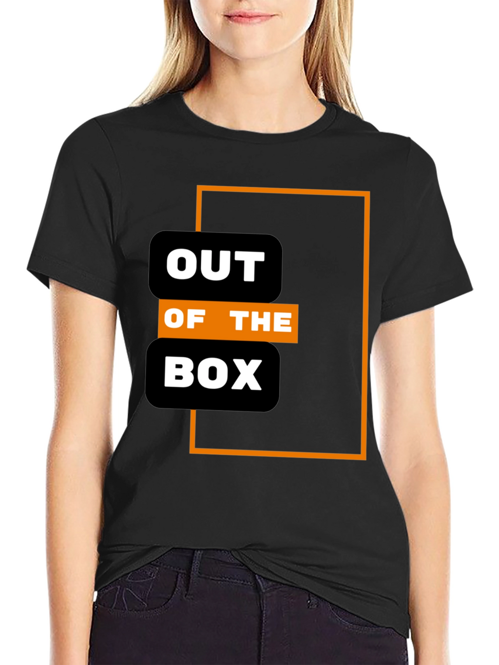 Out of the Box Graphic T-Shirt - Modern Design