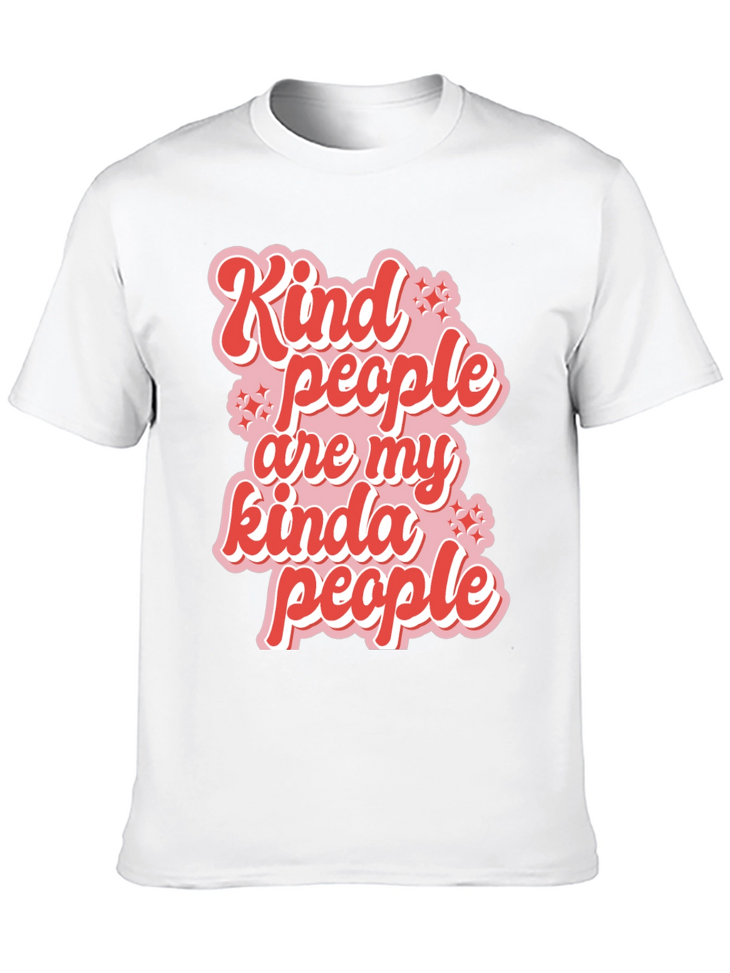 Kind People Graphic Tee - Black Casual T-Shirt