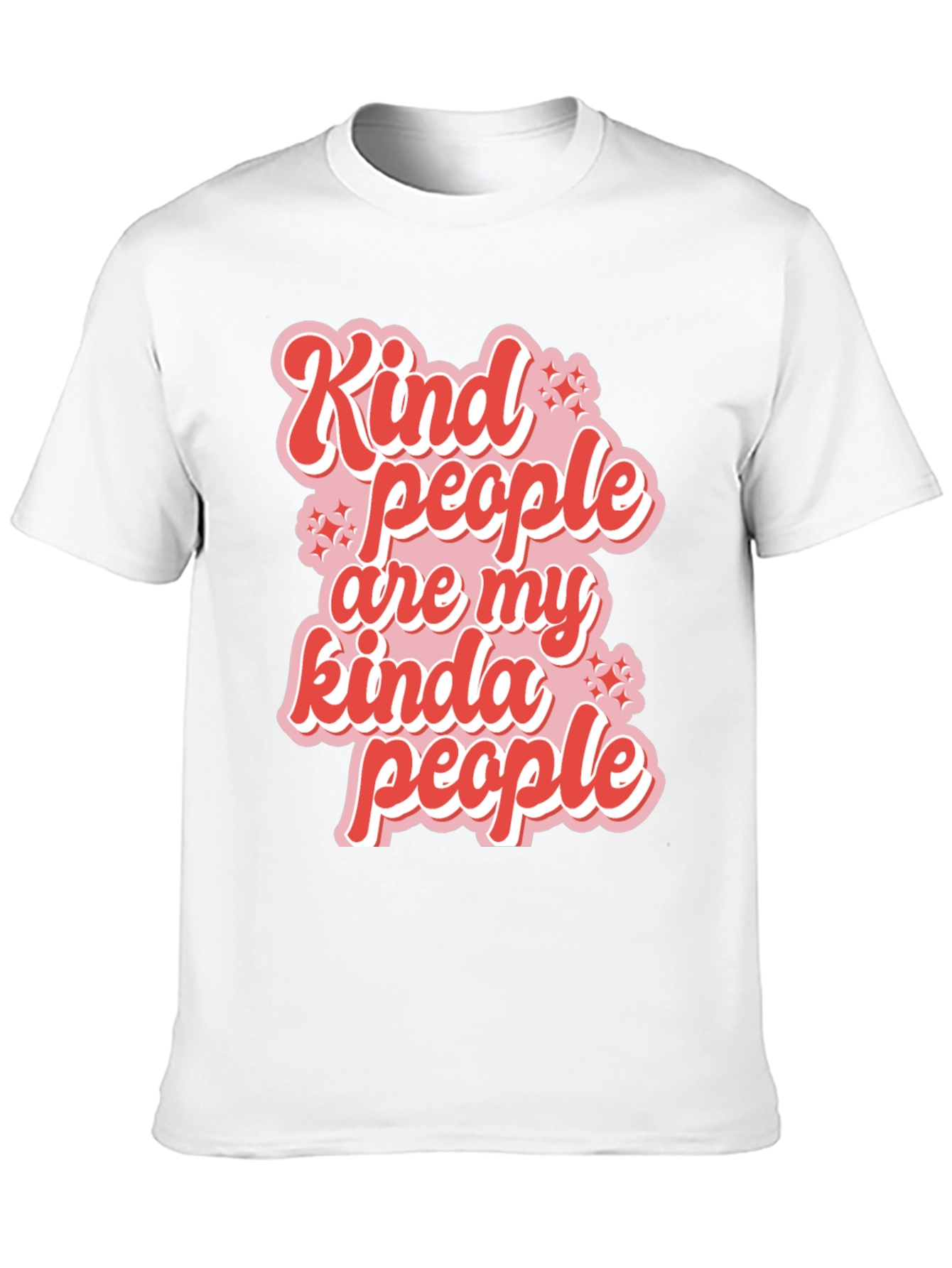 Kind People Graphic Tee - Black Casual T-Shirt