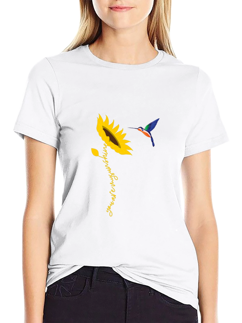 Sunflower You Are My Sunshine Graphic Tee