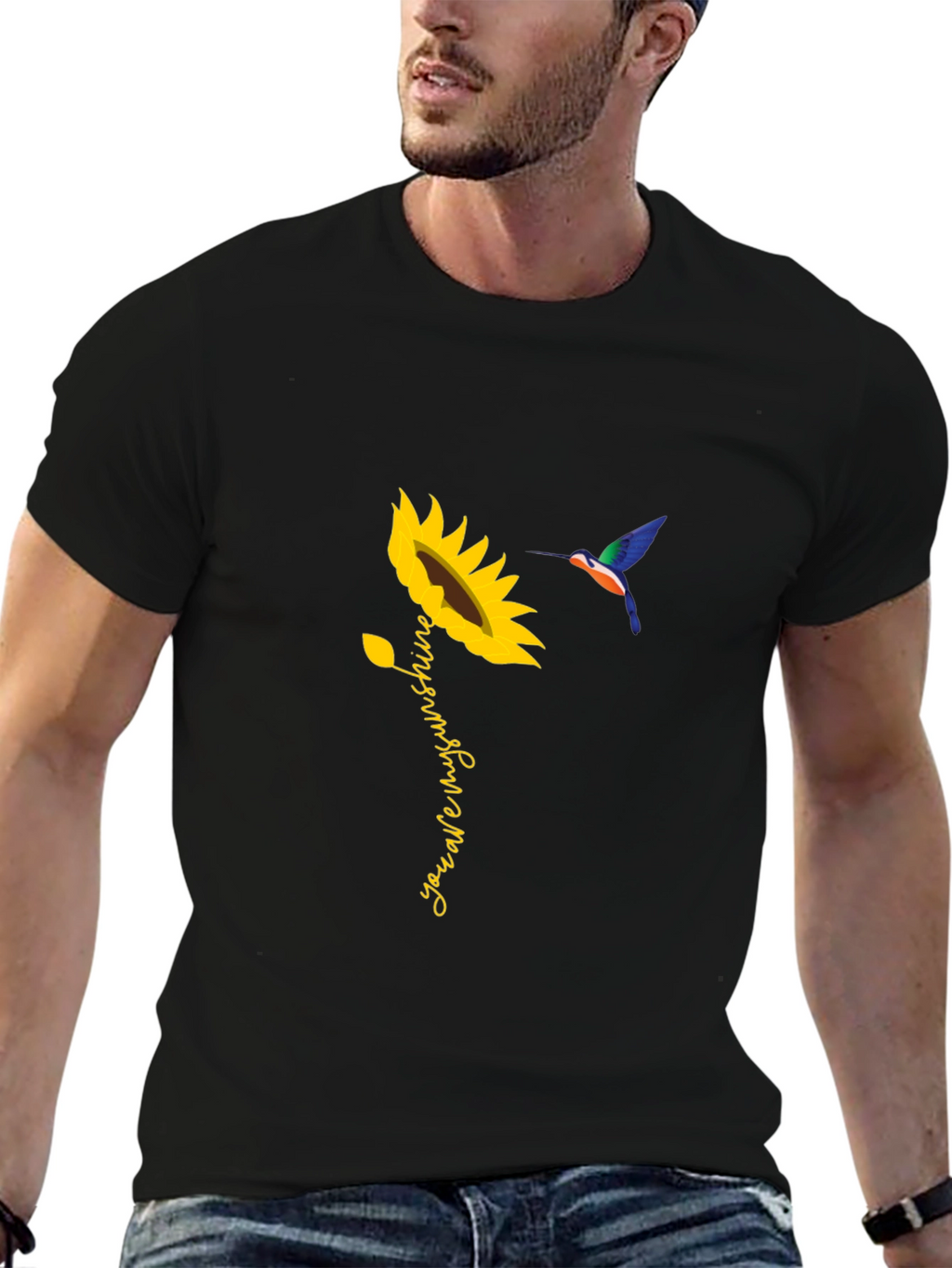 Sunflower You Are My Sunshine Graphic Tee