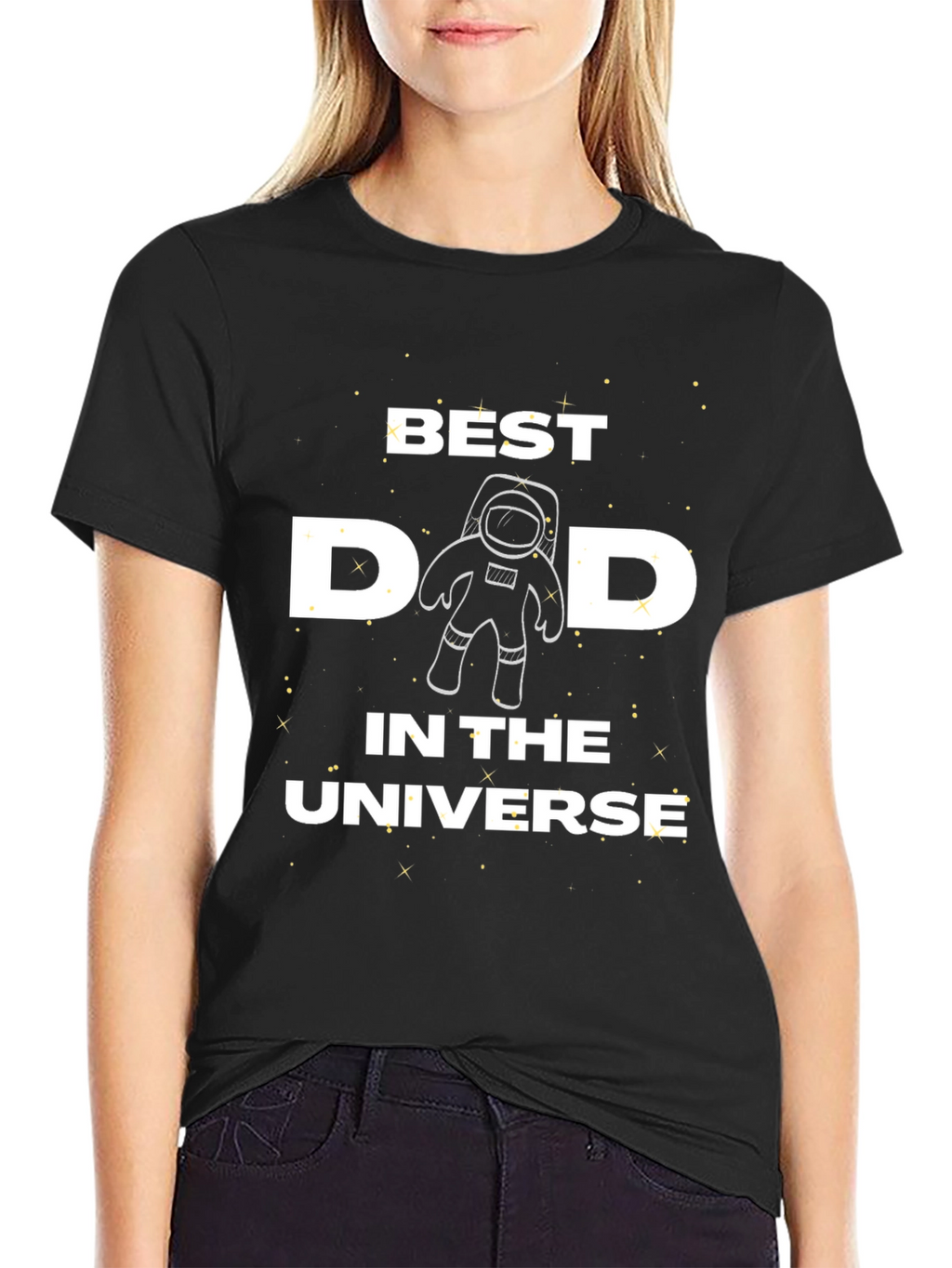 Best Dad in the Universe Graphic Tee
