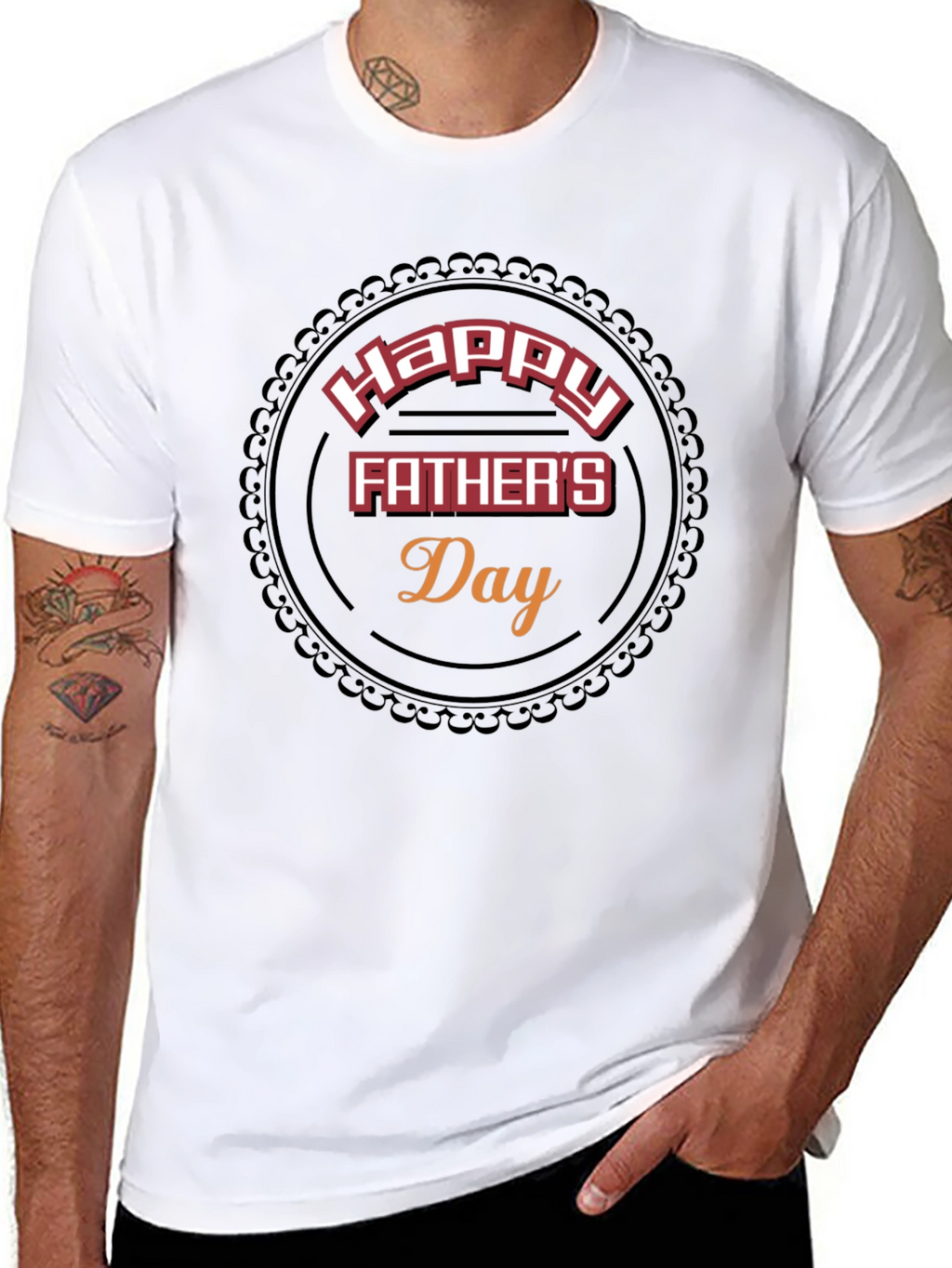 Happy Fathers Day Graphic T-Shirt