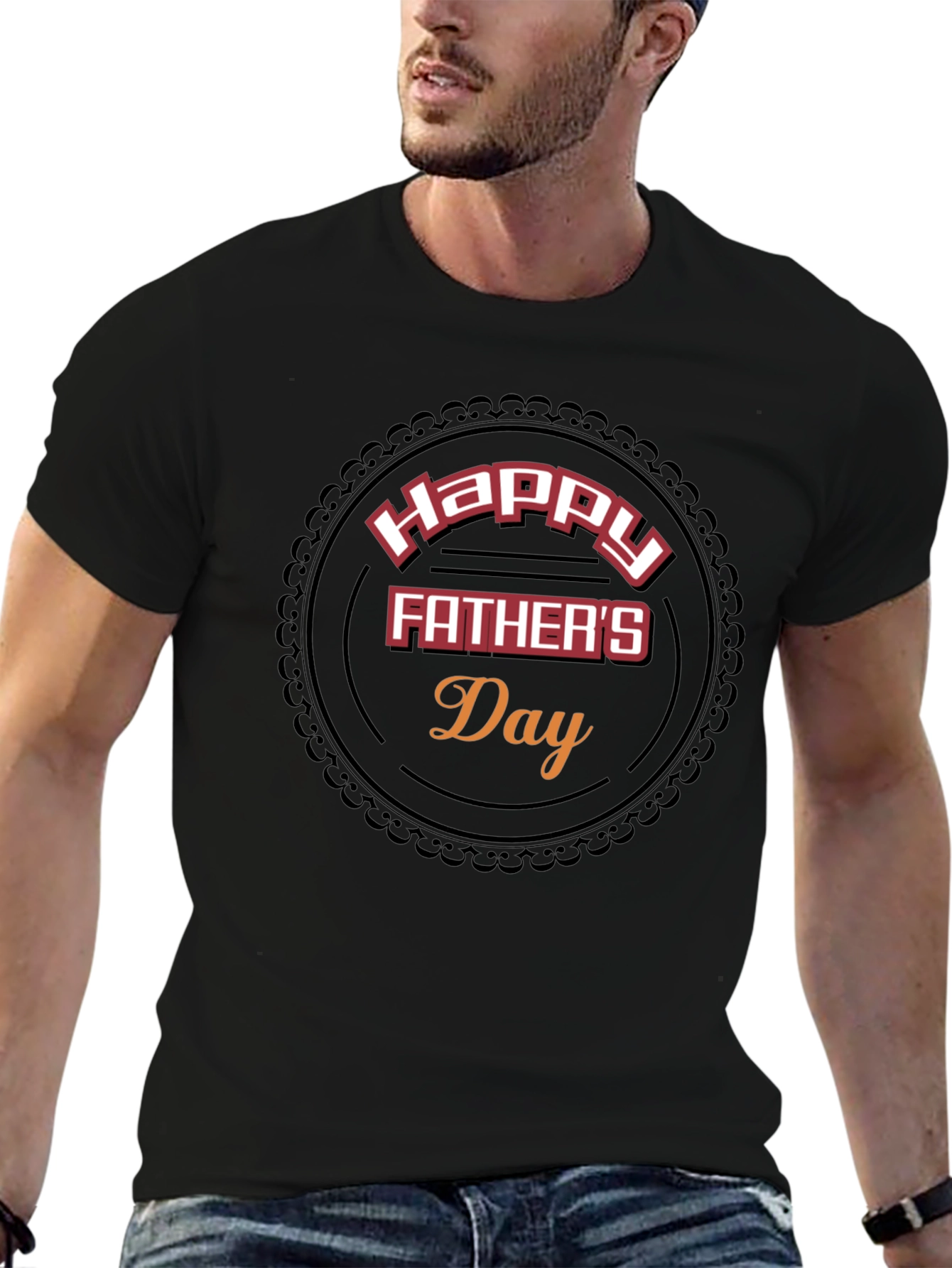 Happy Fathers Day Graphic T-Shirt