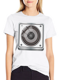 Speaker Graphic Tee - Music Lovers T-Shirt