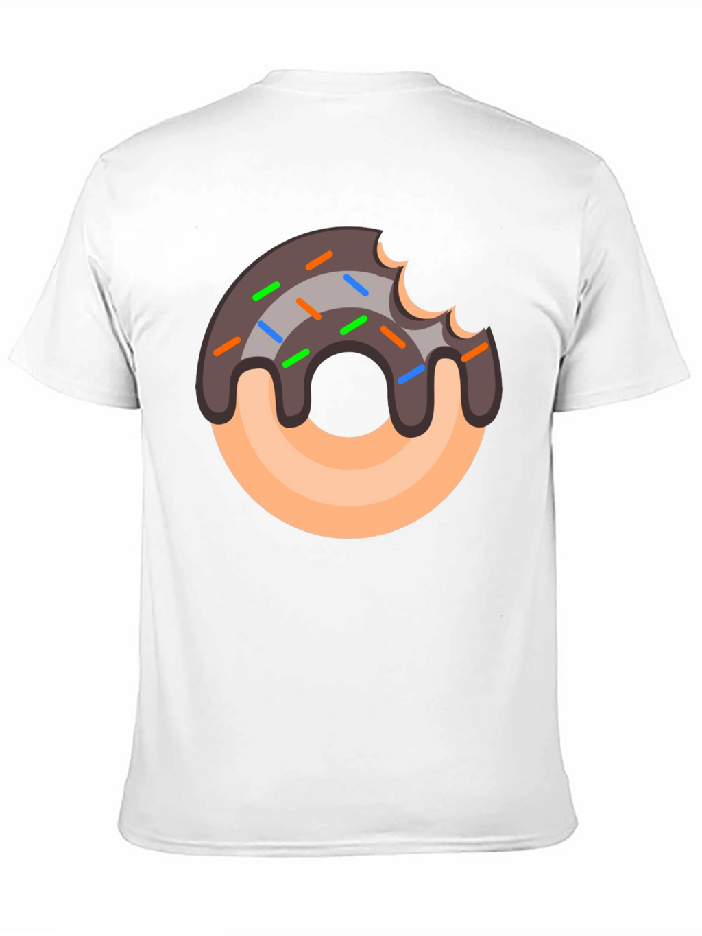Donut Graphic T-Shirt - Sweet Tooth Style