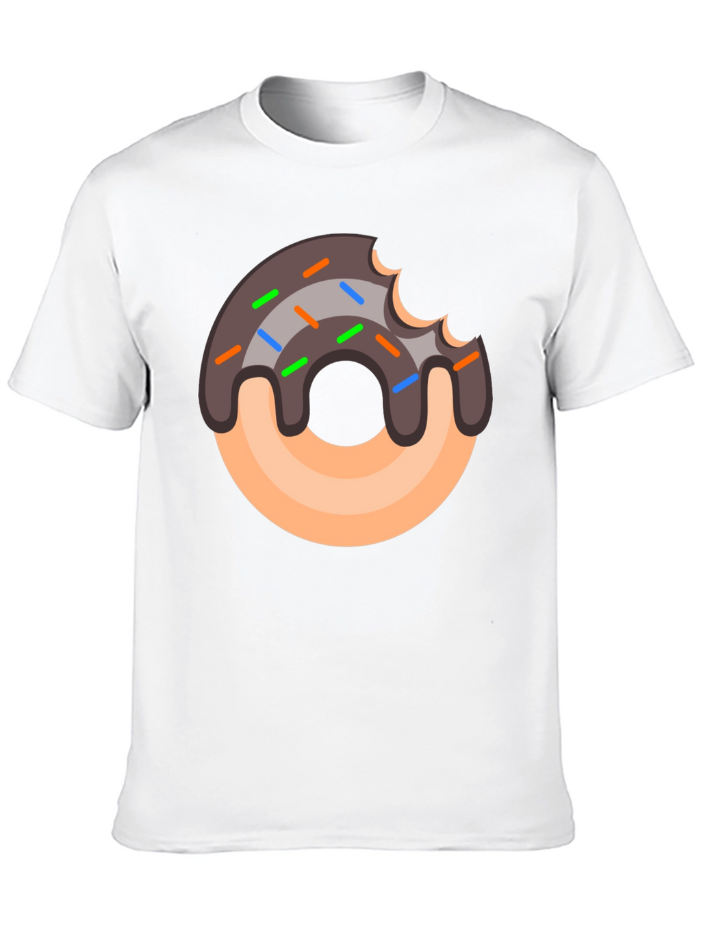 Donut Graphic T-Shirt - Sweet Tooth Style