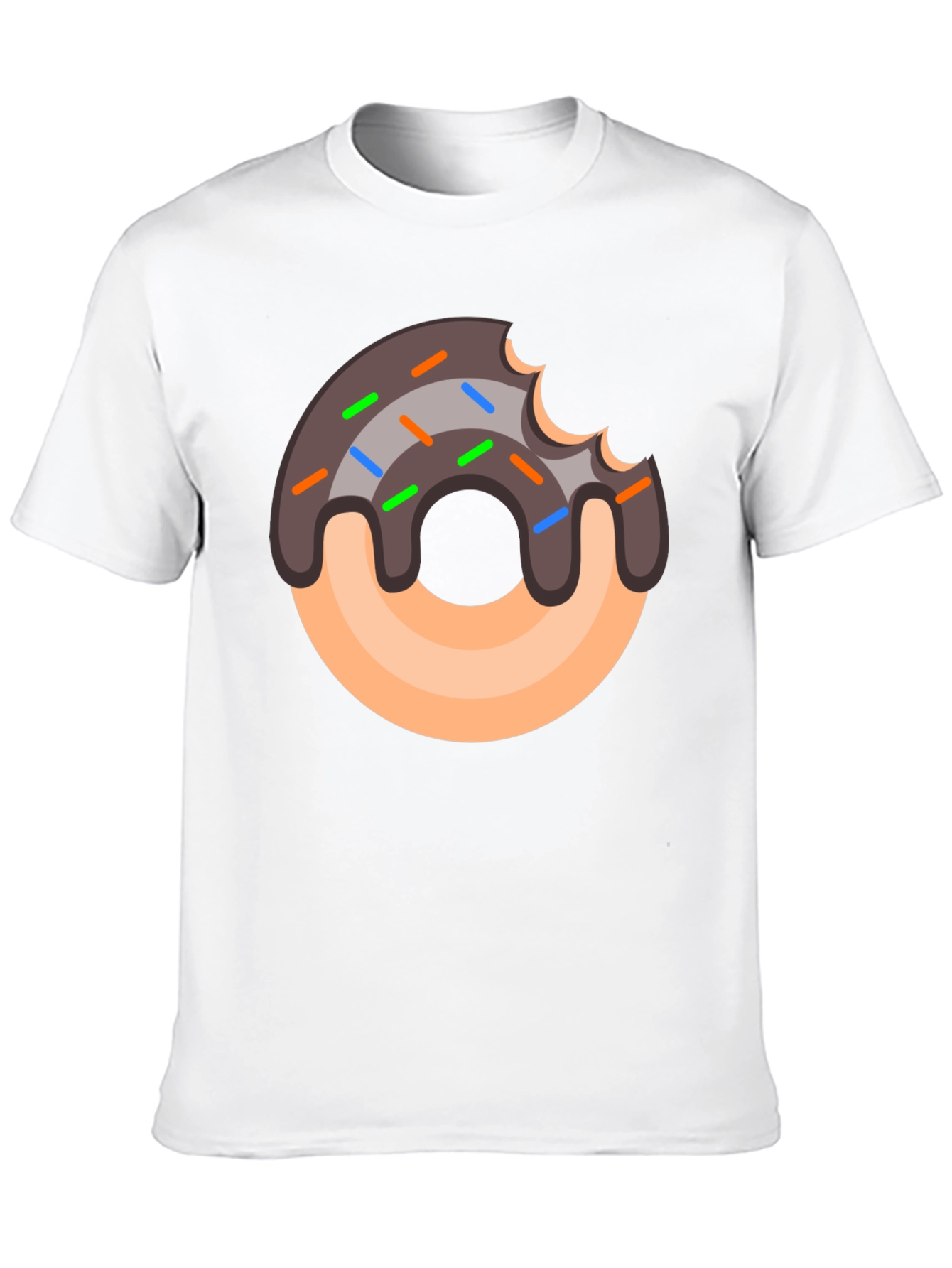 Donut Graphic T-Shirt - Sweet Tooth Style