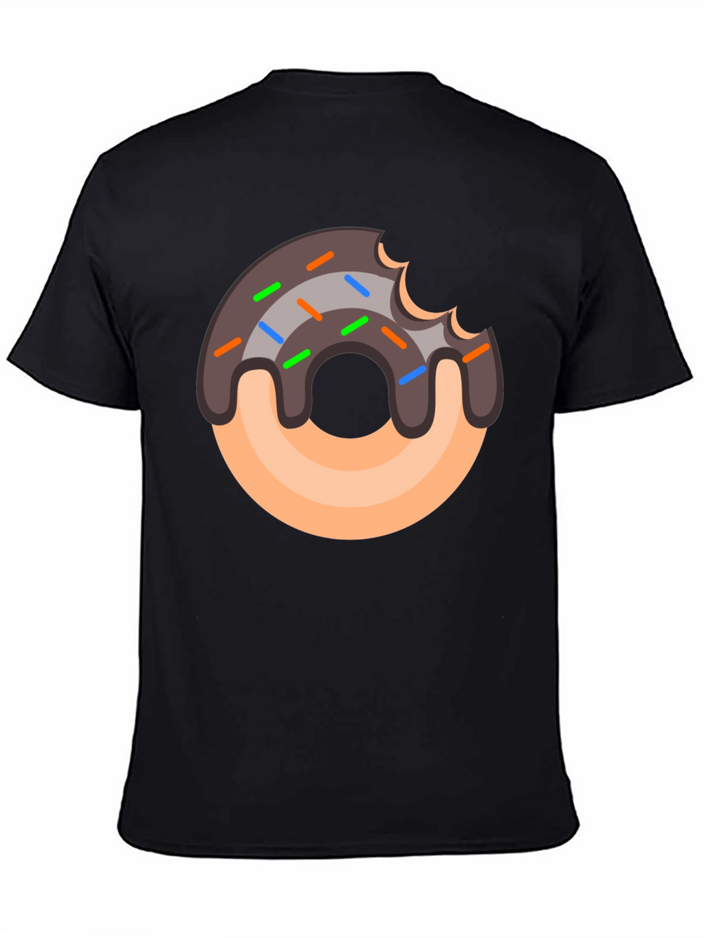 Donut Graphic T-Shirt - Sweet Tooth Style