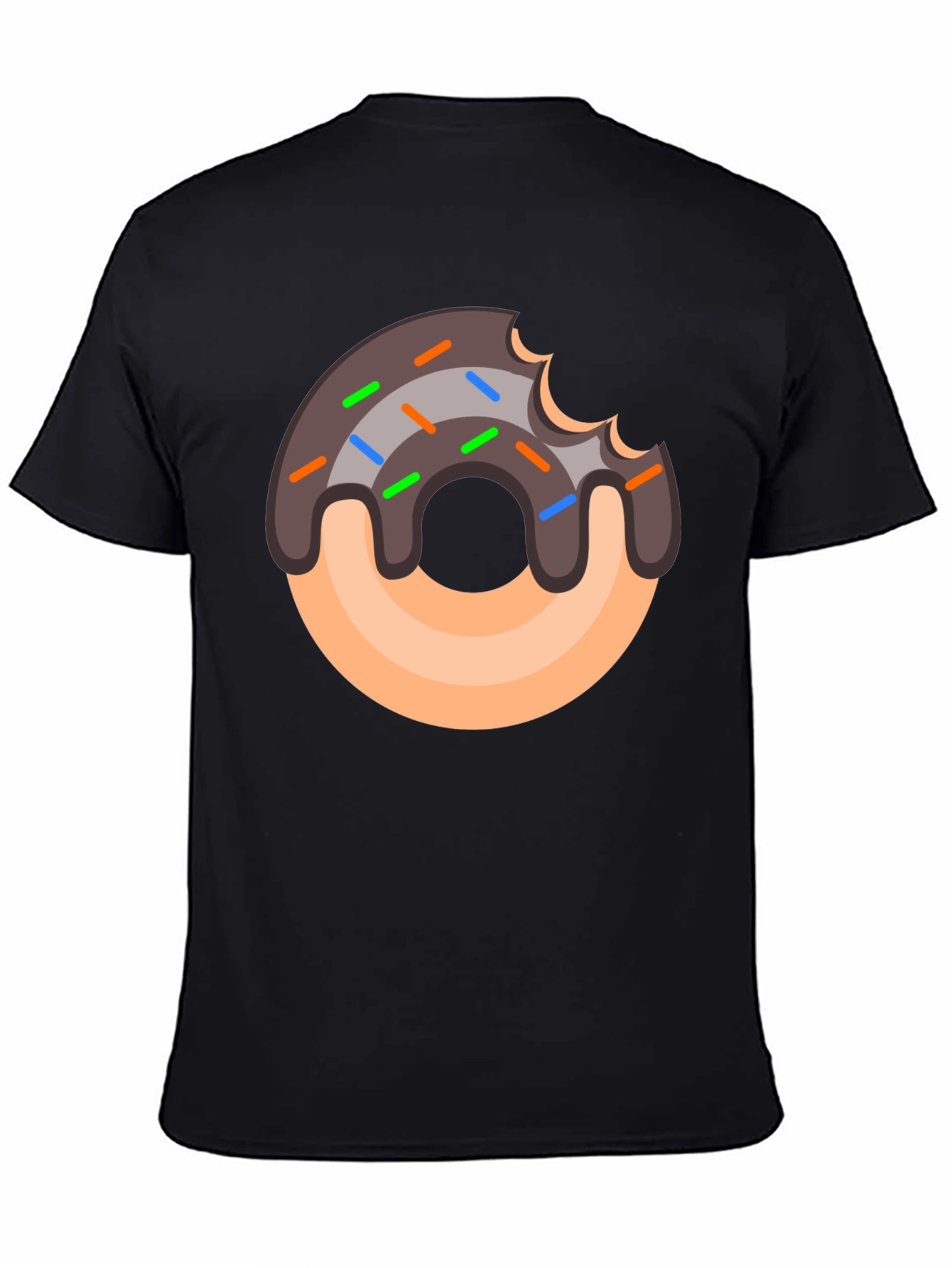 Donut Graphic T-Shirt - Sweet Tooth Style