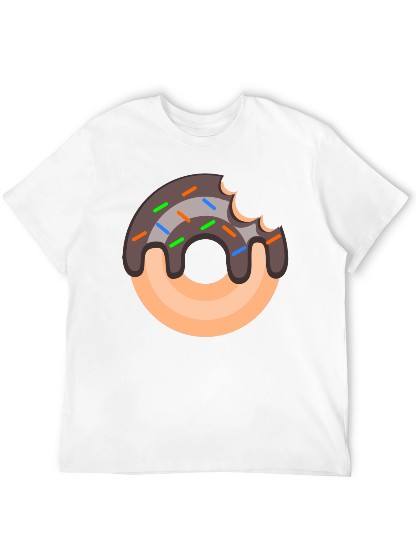 Donut Graphic T-Shirt - Sweet Tooth Style