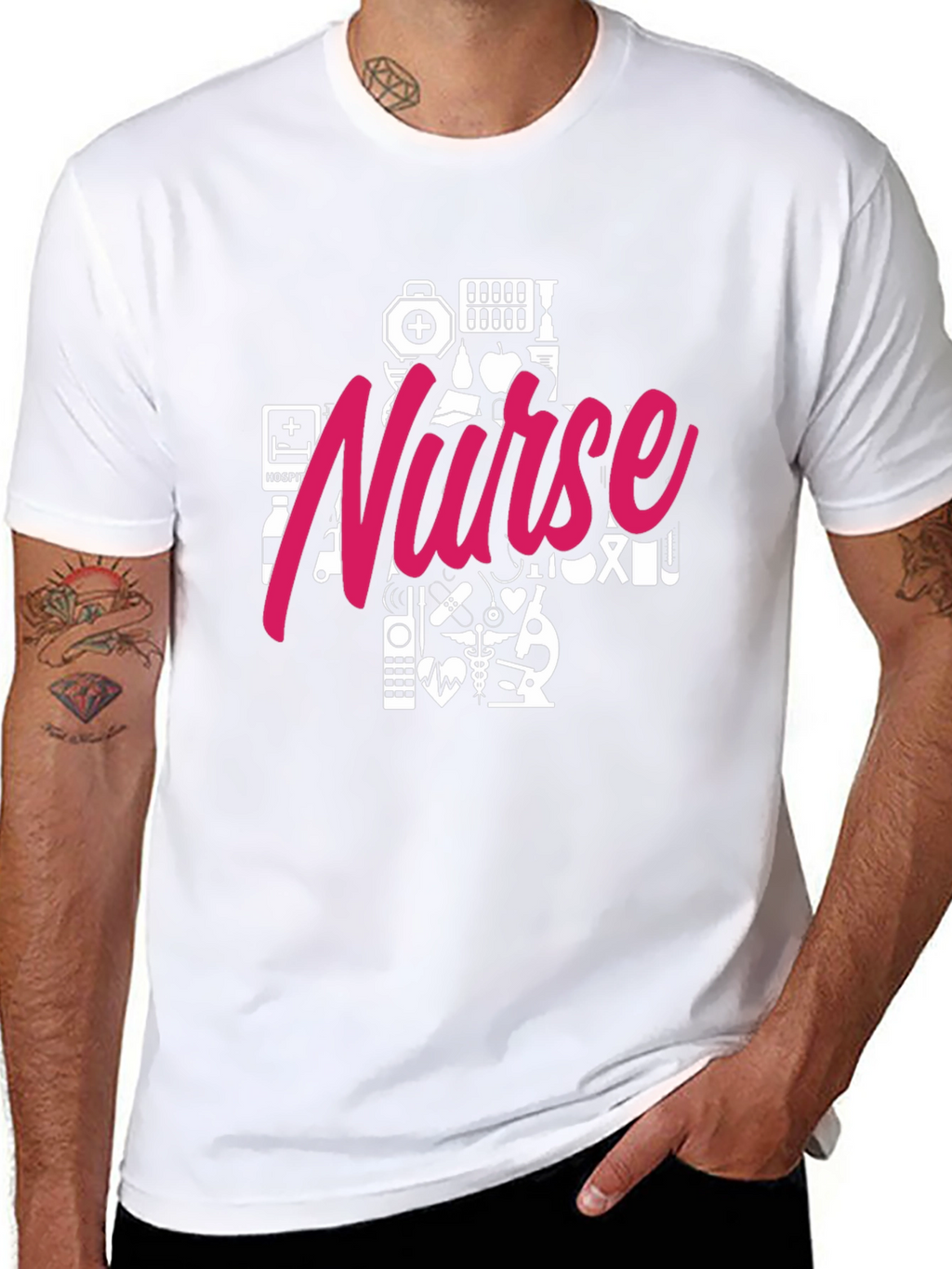 Nurse Graphic T-Shirt - Medical Professional Apparel